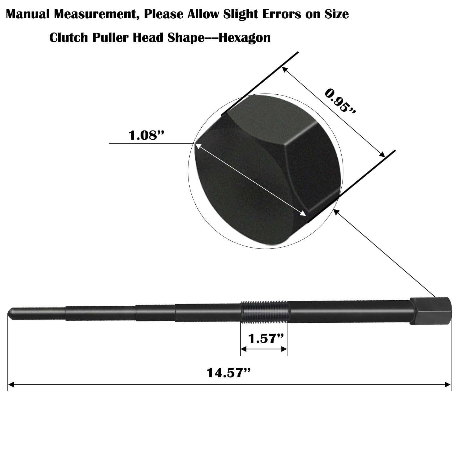 Primary Clutch Puller For Polaris Rzr 900/1000/Xp, Ranger 1000/900, General 4/1000 Xp, Scrambler 1000/850, Clutch Tool For Sport