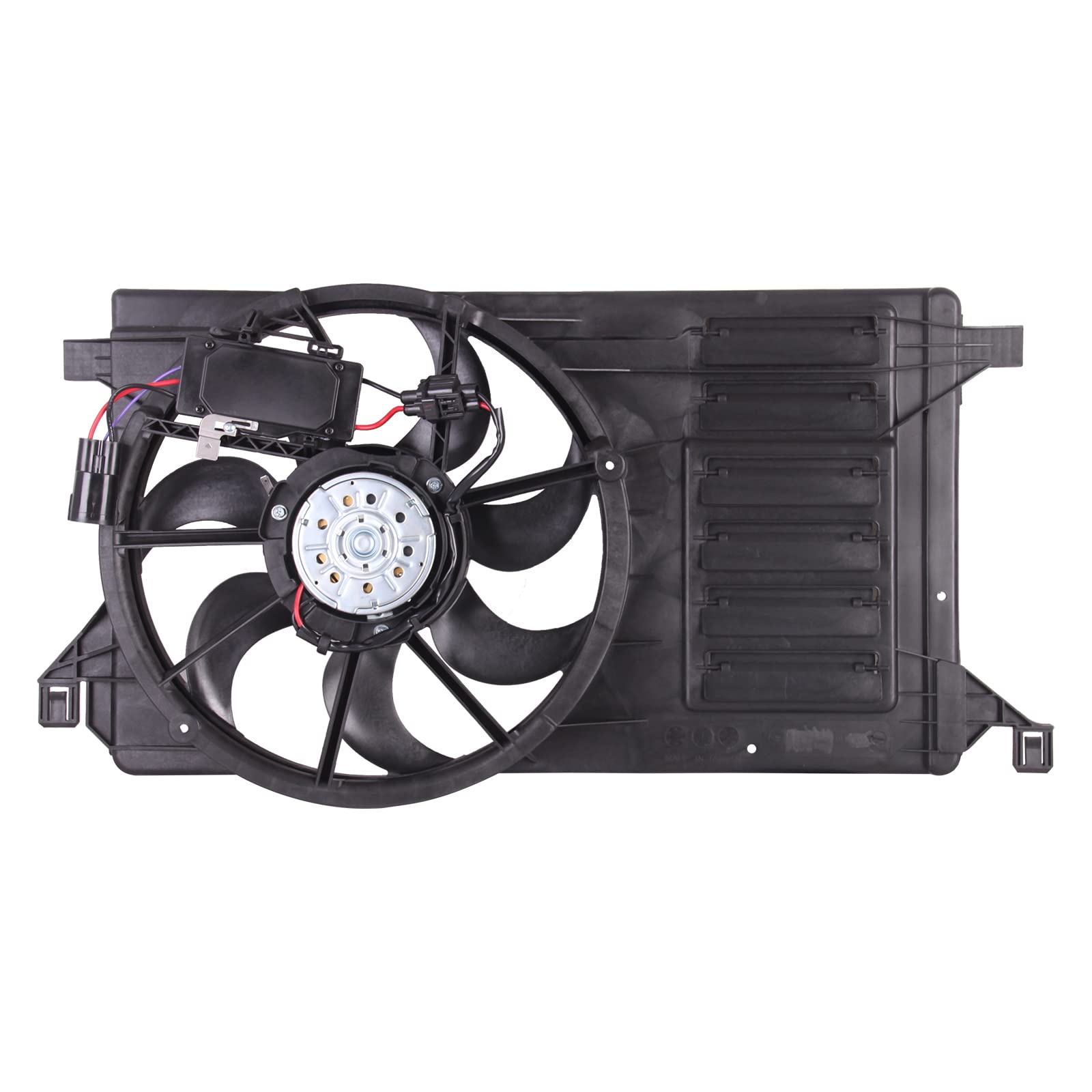 TYG OE Replacement(CAPA Quality) Cooling Fan Extra Silent for 2010-2013 Mazda 3/3 Sport 2.0/2.5L W/PWM | LF8B-15-025C | MA311514