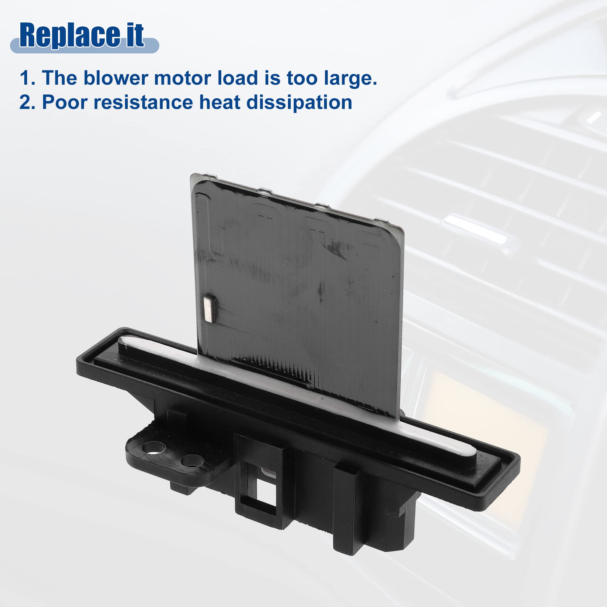 ACROPIX HVAC Blower Motor Resistor Replacement Fit for Subaru Impreza 2.5L - Pack of 1 Black Beige