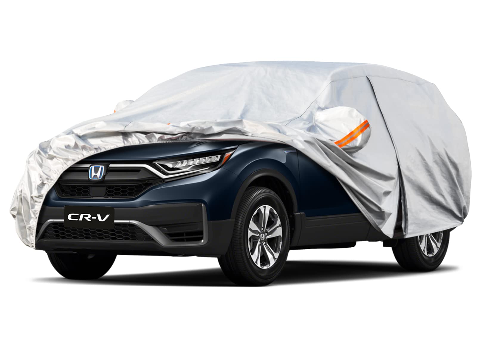 Kayme 6 Layers Suv Car Cover Custom Fit For Honda Crv Cr-V (1995-2025), Waterproof All Weather For Automobiles,Rain Sun Uv Prote