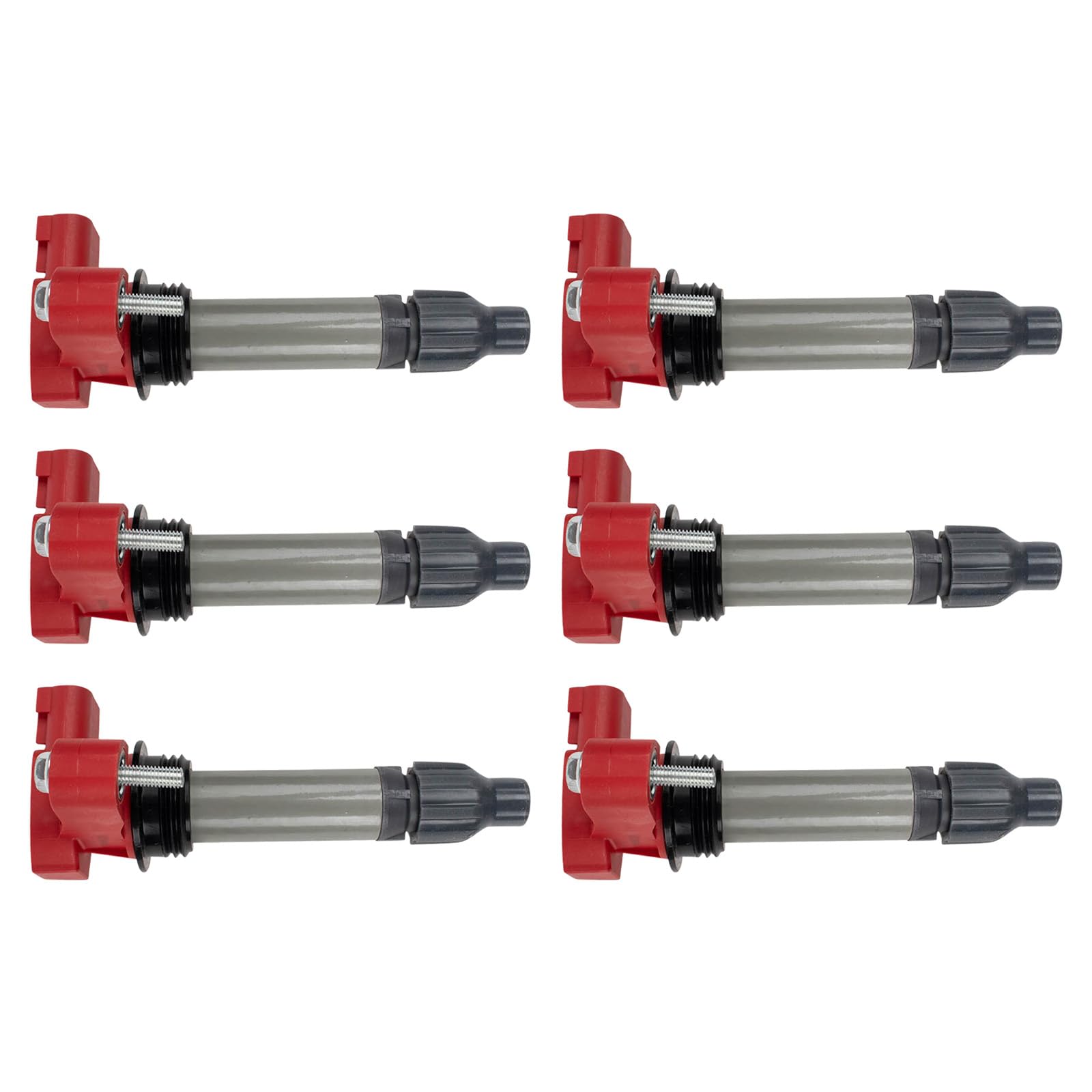 TRQ Ignition Coil Set Compatible with 08-21 Buick 07-19 Cadillac Chevrolet 07-17 GMC 07-09 Pontiac 10-11 Saab 07-10 Saturn Suzuk