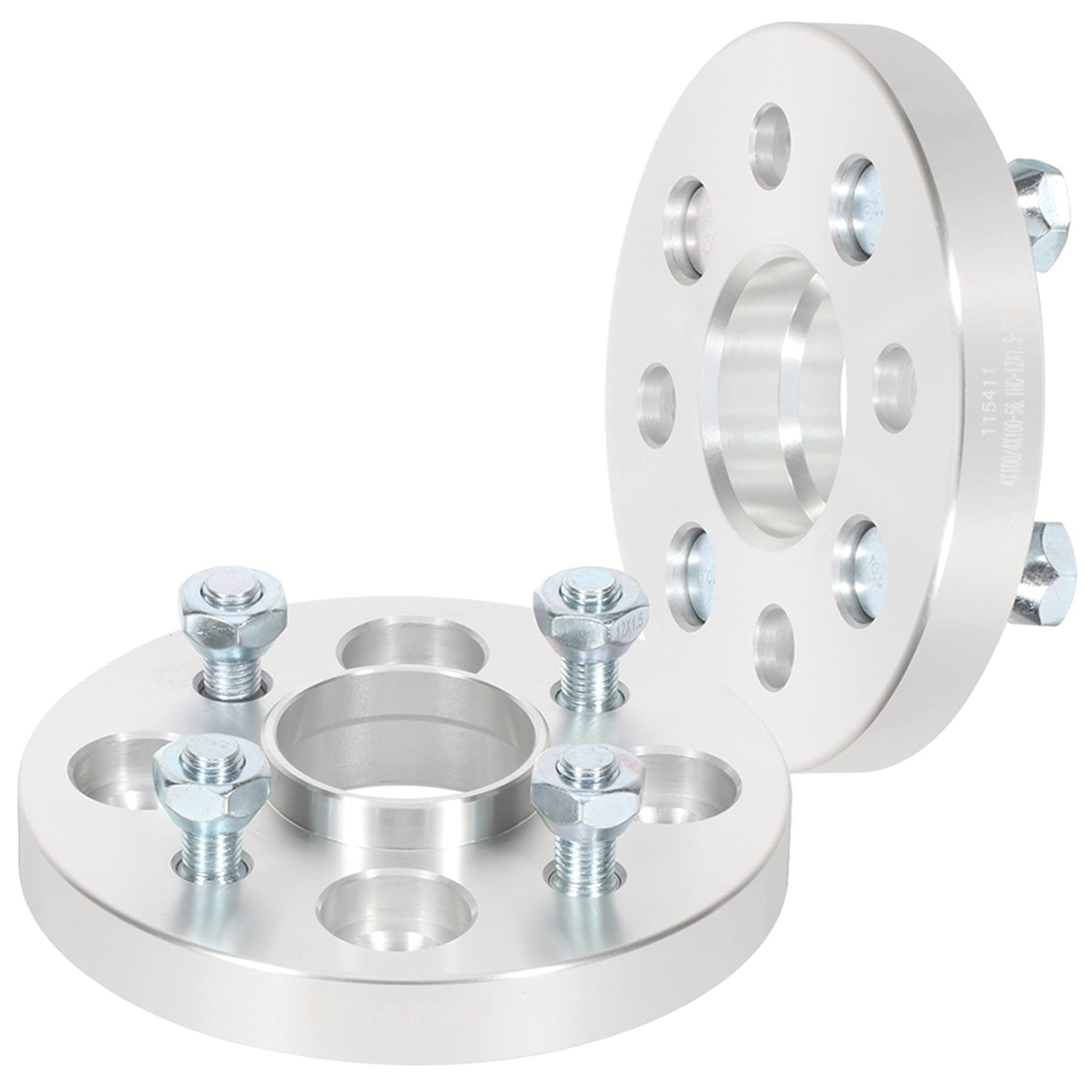 ROADFAR 4x100 Wheel spacers 20mm 56.1mm 12x1.5 Studs Compatible for 1982-1989 for Accord Wheel spacers 1979-2005 for Civic Wheel