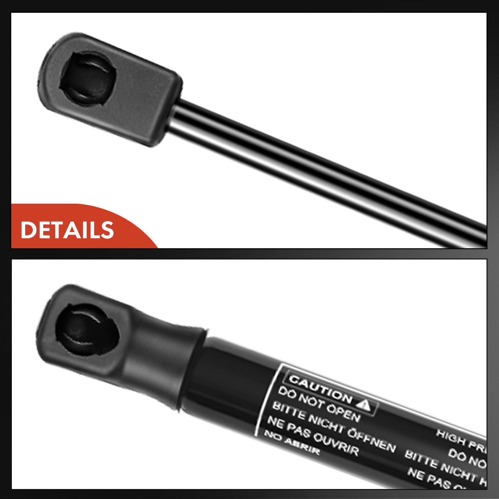 A-Premium Tailgate Rear Hatch Lift Supports Shock Struts Gas Spring Prop Compatible With Select Kia Models- Rio 2012 2013 2014 2
