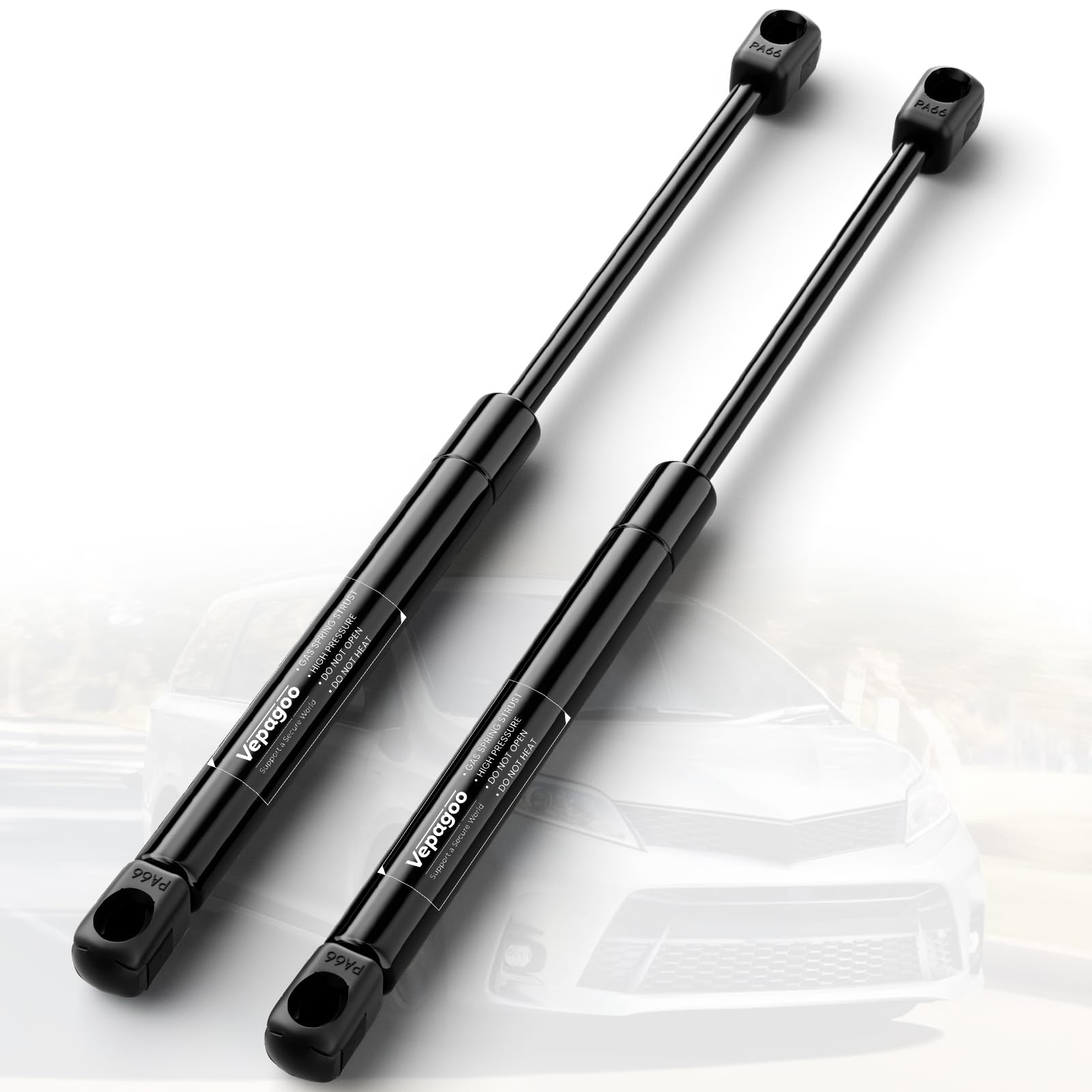 Vepagoo 4590 Rear Hatch Liftgate Tailgate Struts Compatible With 2004-2010 Toyota Sienna Gas Shock Lift Supports Spring, Van 4-D