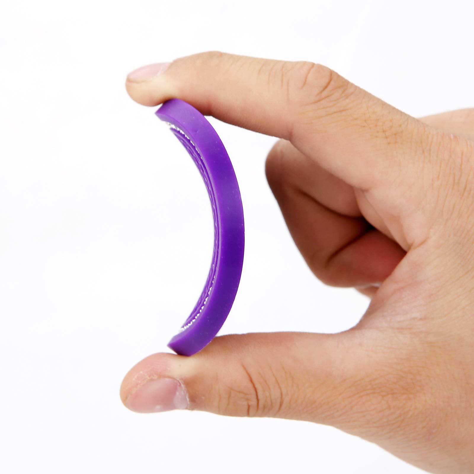 2 Pack Bling Car Cup Coasters Universal - 2.75 Inch Silicone Anti Slip Crystal Rhinestone Rubber Pad Set Round Auto Drink Coaste