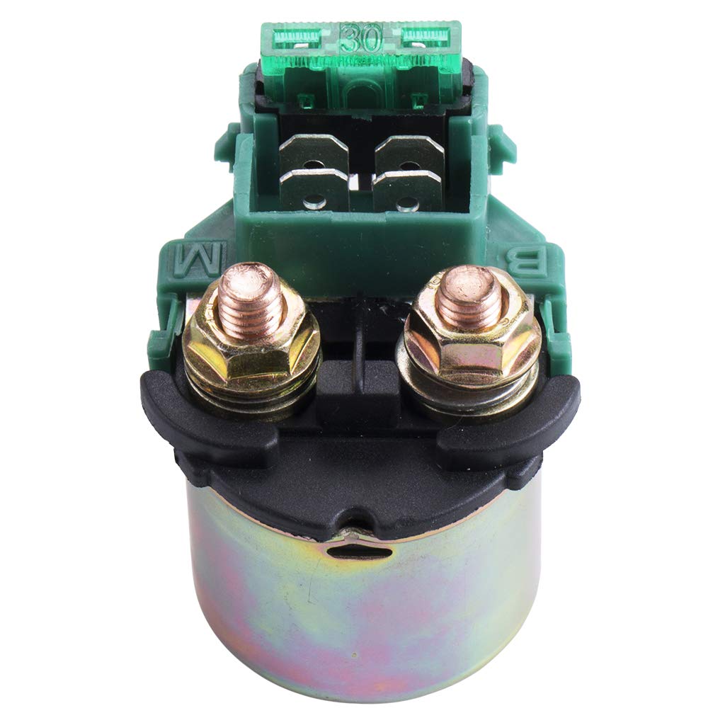 CNCMOTOK Starter Relay Solenoid for Kawasaki Bayou 220 KLF220 1988-2002 Bayou 250 KLF250 2003-2010 KLX650 1993-1996 Vulcan 800 1