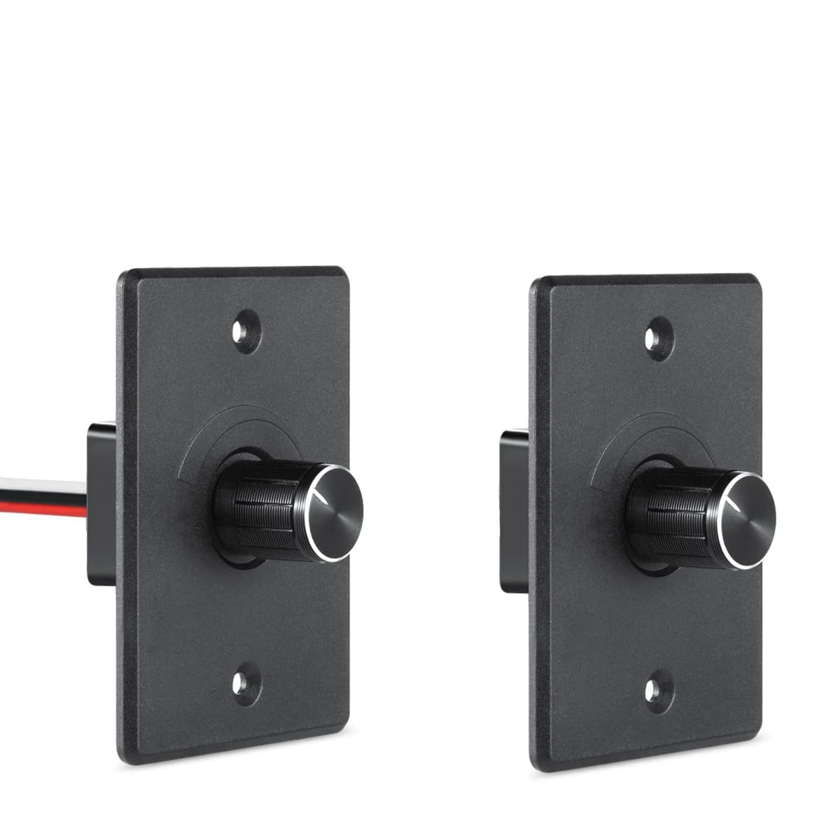 Acegoo 12V Dimmer Switch 2-Pcs, RV Light Dimmer High Side PWM Dimming Switch for Boat Camper Trailer Van Truck Cars, Works with 