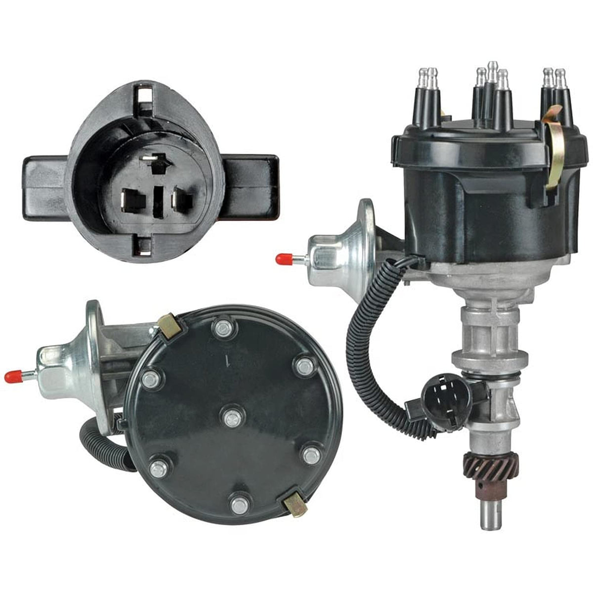 Oeg Parts New Distributor Compatible With Ford F-100 F250 F-350 Econoline 300 4.9 1977-1987, Replaces 197476, D9Te 12127A-Da, D9Te 12127A-Fa, D9Ue 12127-Ea, D9Ue 12127-Ja