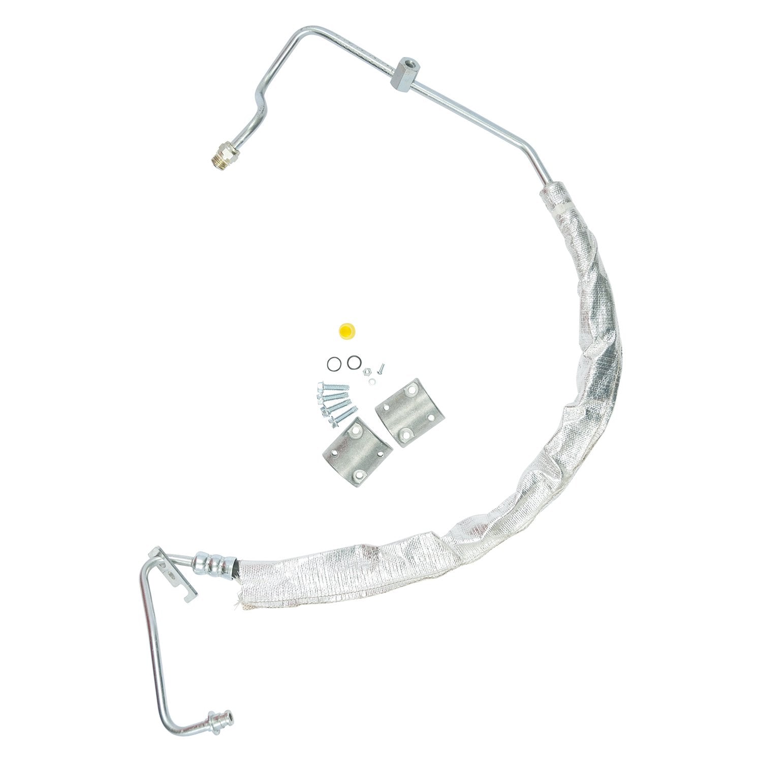 Edelmann 92408 Power Steering Pressure Line Hose Assembly: Replacement for - 2013-08 Ford Flex, Taurus, Taurus X, Lincoln MKS, Merc. Sable; V-6, Black