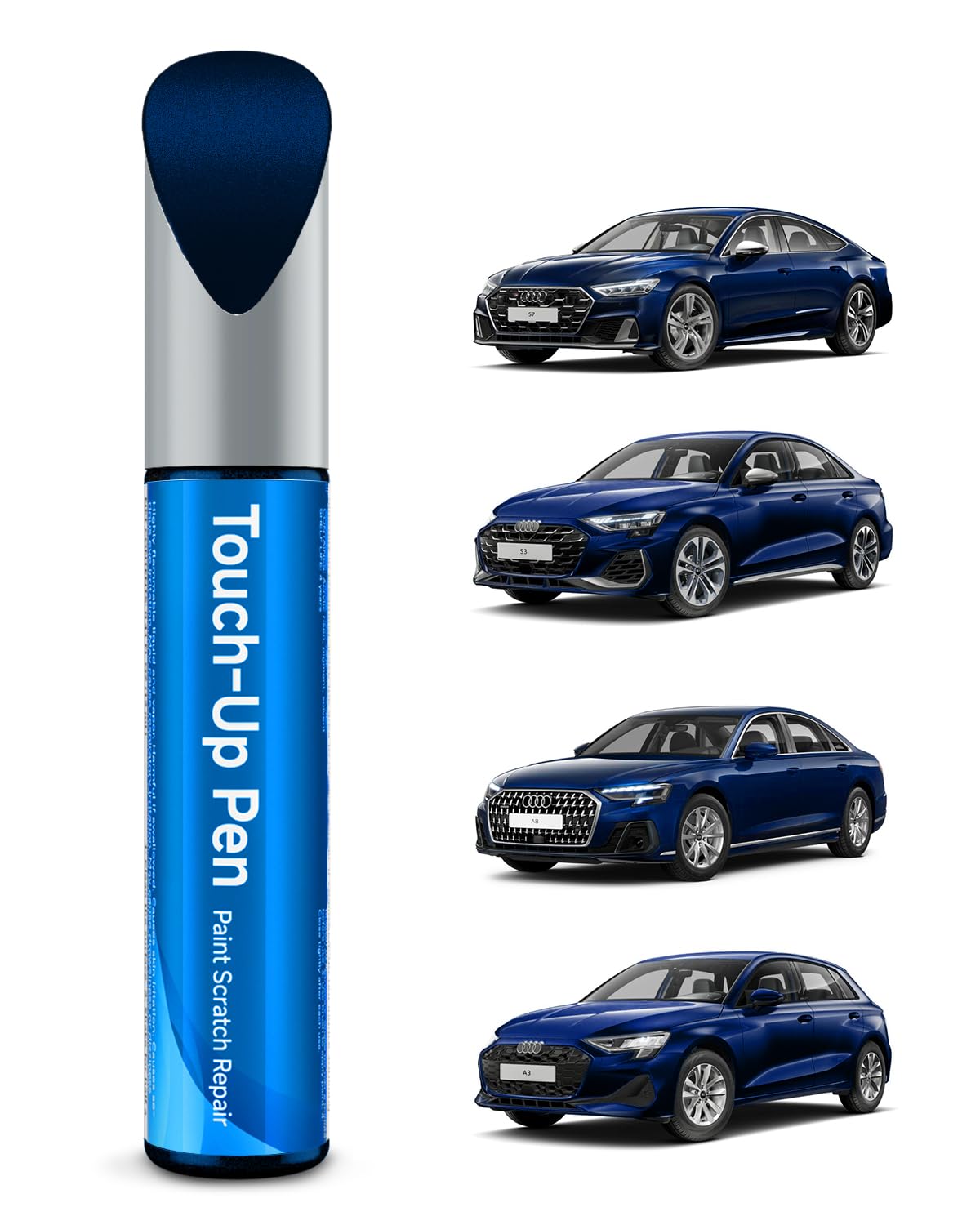 Teslaunch LX5H/2D Navarra Blue Metallic Touch Up Paint Compatible With Audi Exact Match Car Paint Pen Scratch Repair