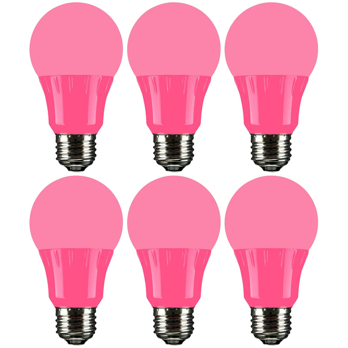 Sunlite 40473 Led A19 Colored Light Bulb, 3 Watts (25W Equivalent), E26 Medium Base, Non-Dimmable, Ul Listed, Party Decoration,