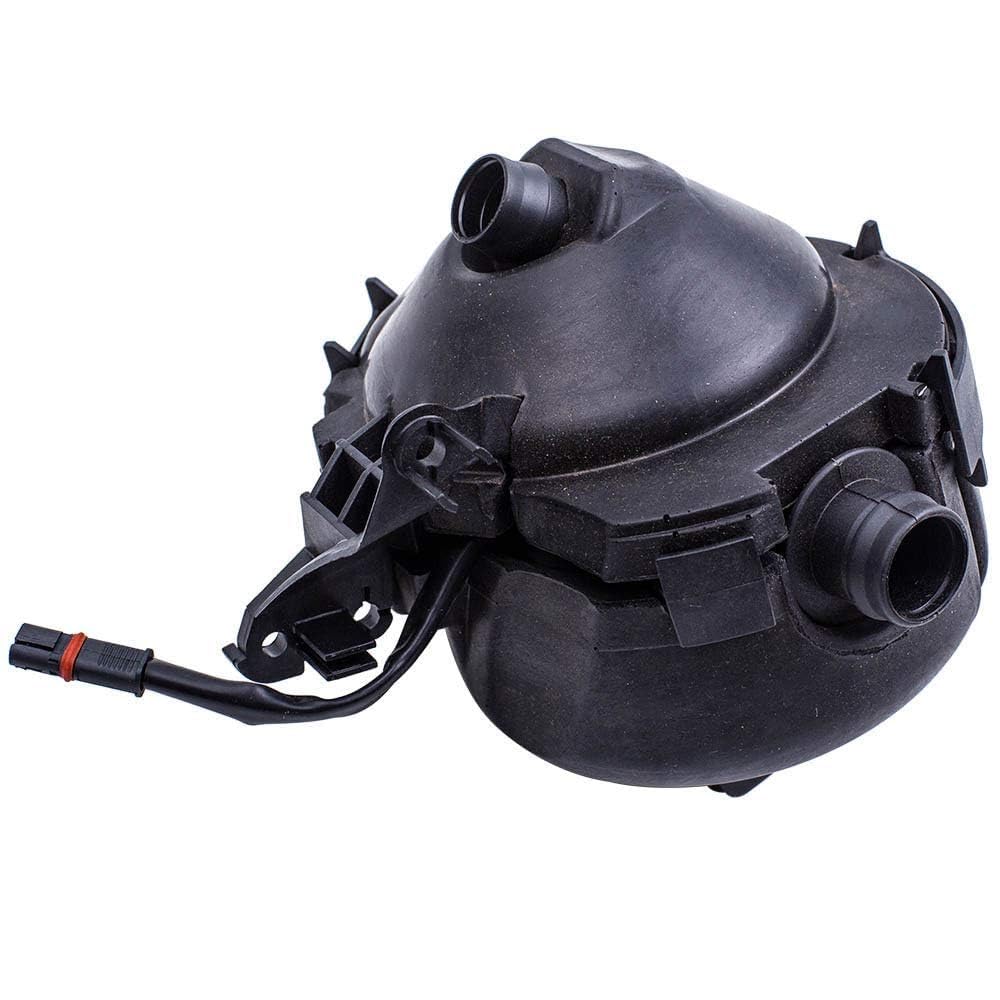 Ensun Crankcase Vent Valve Oil Separator with Breather Hose Kit Set Compatible with N52 E90 E91 E60 E61 E85 E86