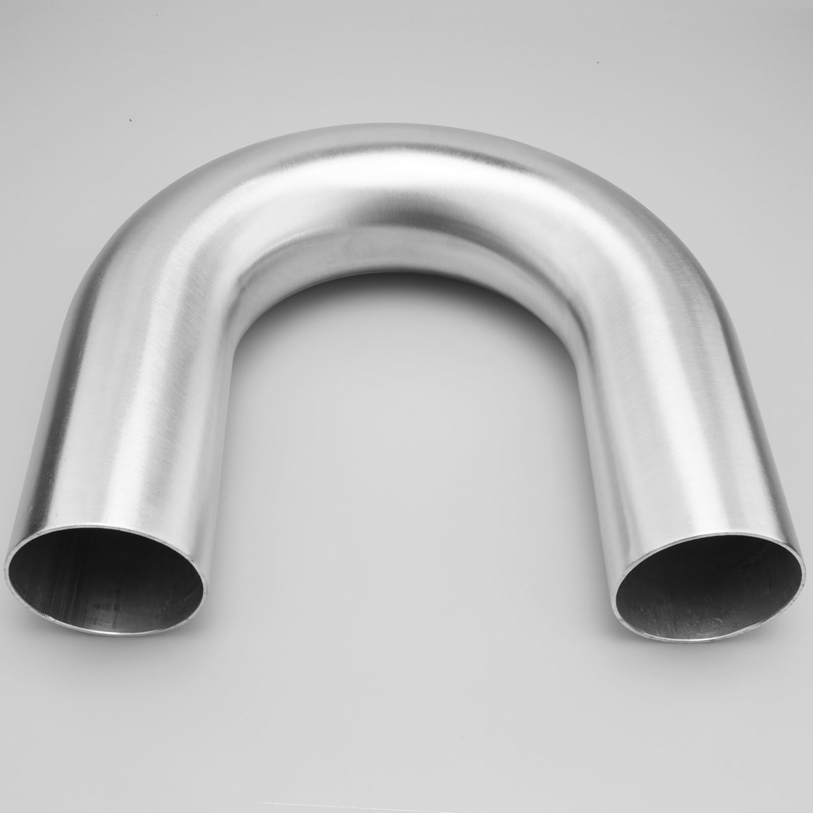 Ac Performance 2.5'' (63Mm) Od 180 Degree Aluminum Elbow Intercooler Pipe Air Intake Tube, 1.5D Radius, Center To Center Distanc