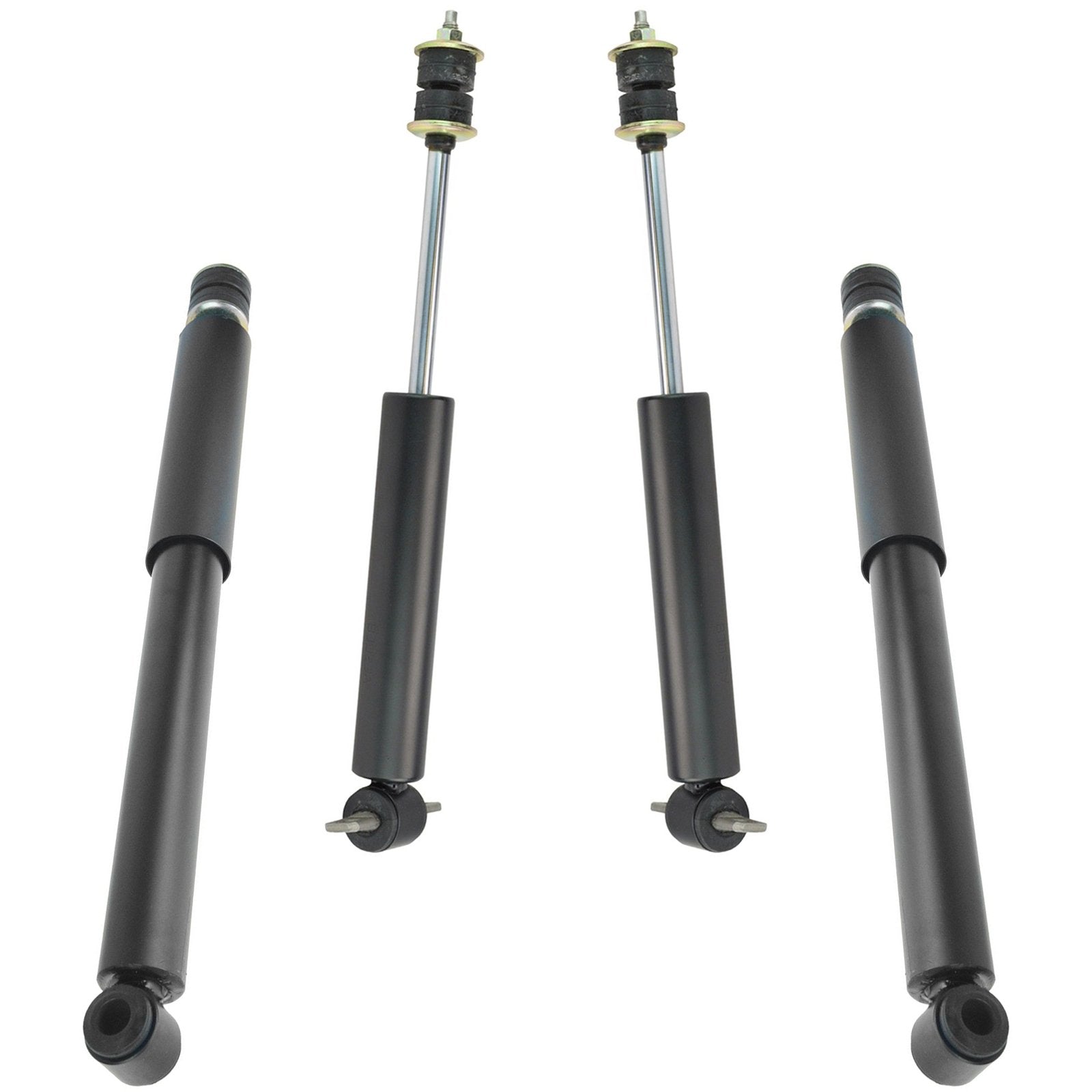 Trq Front And Rear Shock Absorber Set Compatible With 1993-2002 Ford Crown Victoria 1983-1986 Ltd 1983-2002 Mercury Grand Marqui