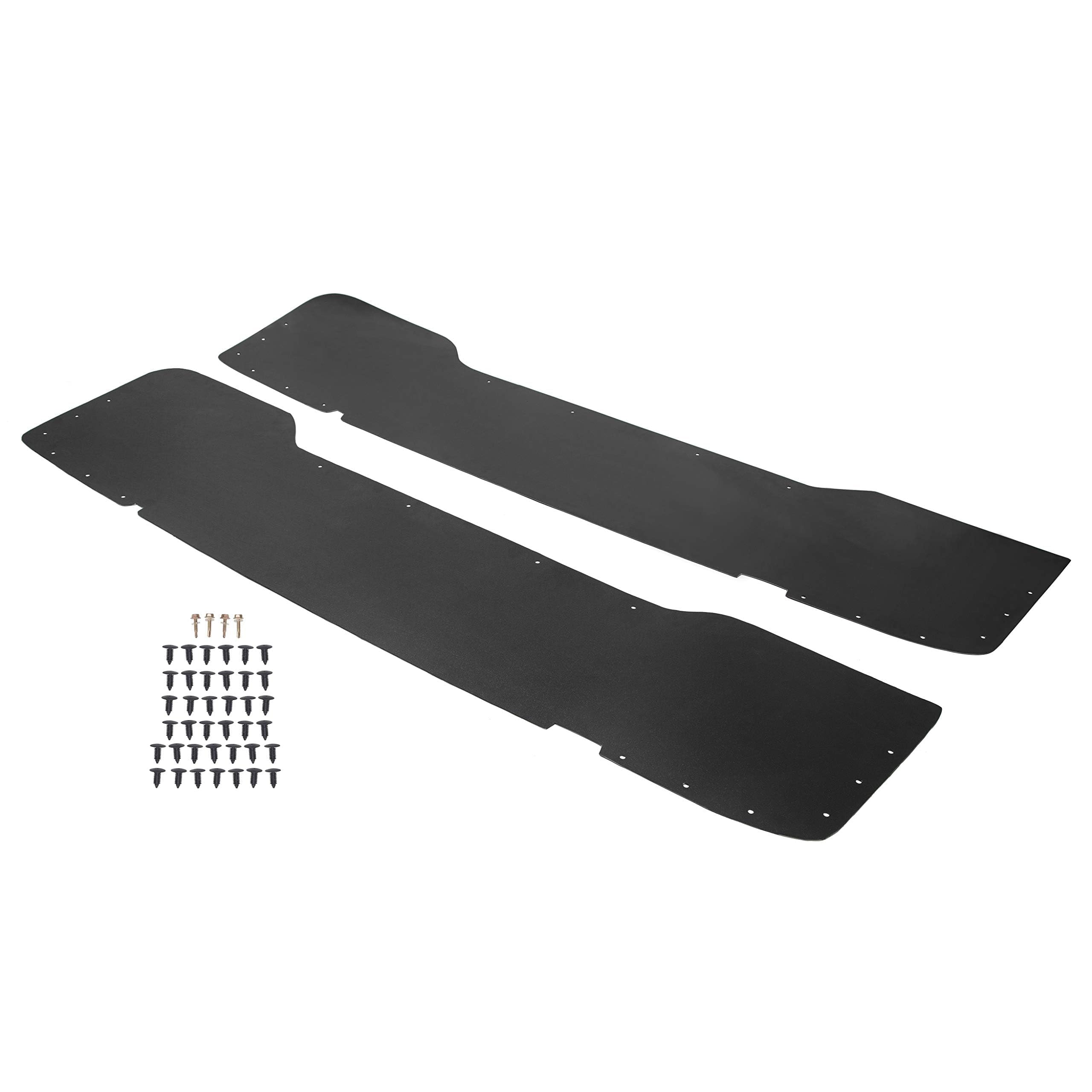 ECOTRIC Bed Inner Fender Liner Set Compatible with 1999-2010 Ford F350 F450 Dually Pickup Truck Rear Left & Right/Driver & Passe