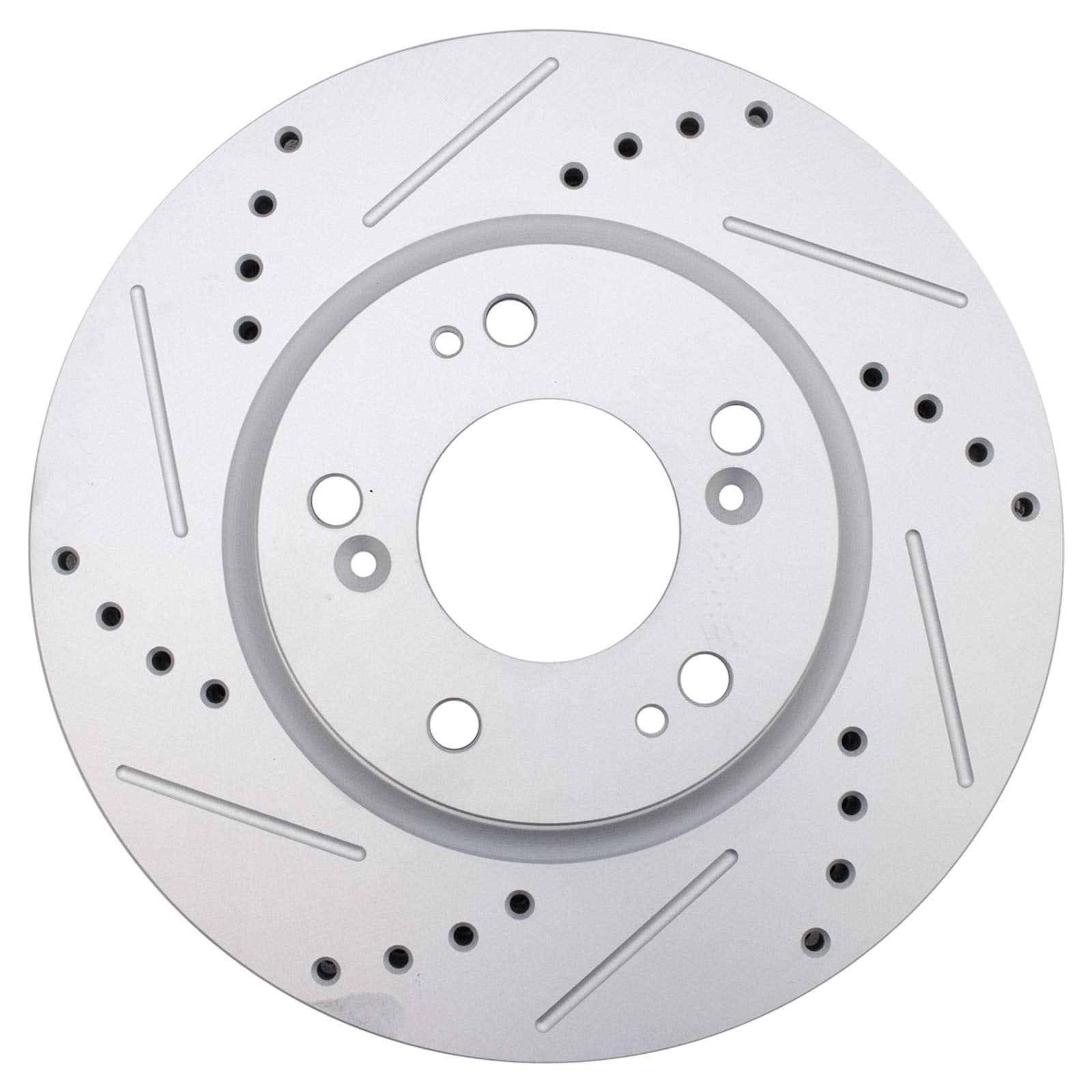 Trq Front Performance Brake Rotor Drilled Slotted Pair Set For 200 / Avenger/Caliber/Cirrus/Compass/Eclipse/Galant/Lancer/Outlan