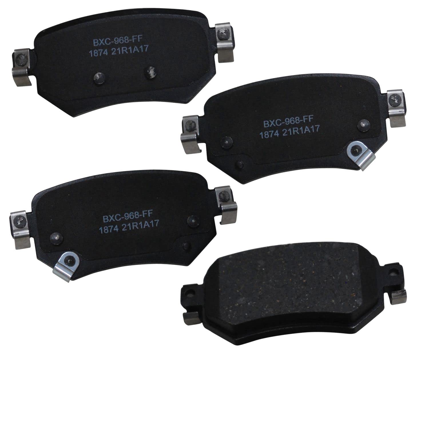 Bendix Premium Sbc1874 Ceramic Rear Brake Pads For Mazda 6 2021-2016