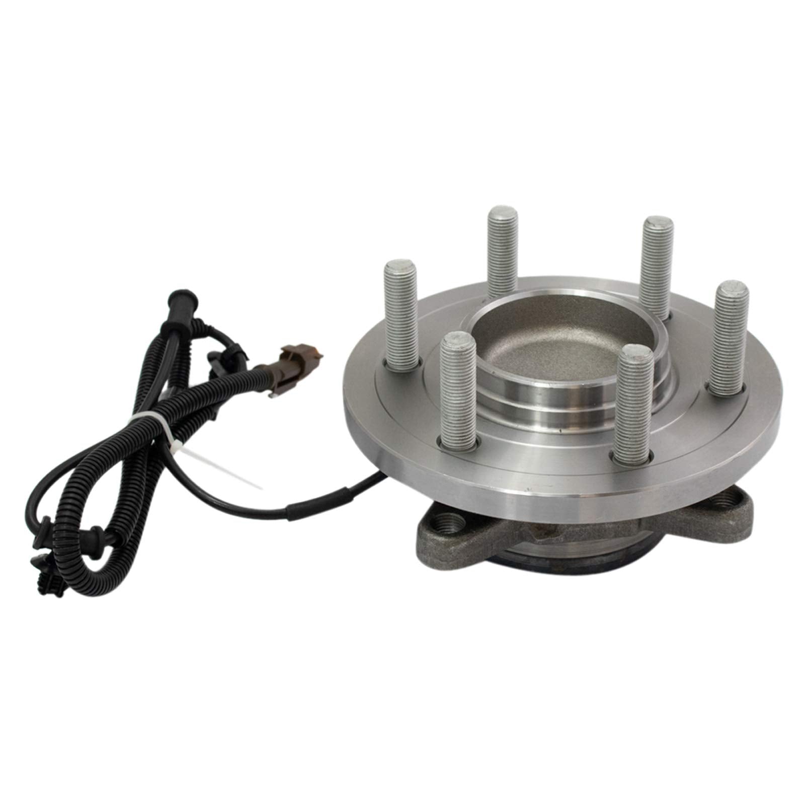 Trq Front Passenger Side Wheel Bearing & Hub Assembly With Abs Sensor Compatible With 2015-2017 Ford F-150