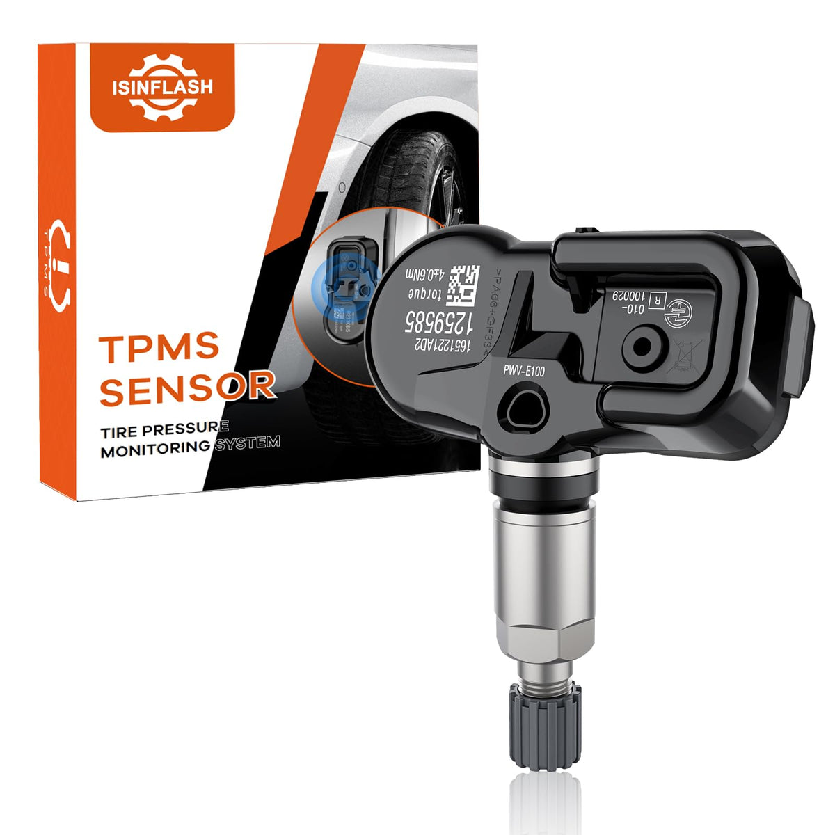 ISINFLASH 315MHz Tire Pressure Monitoring System Sensor Compatible with Toyota 4Runner Corolla Highlander Land Cruiser Tundra Ta