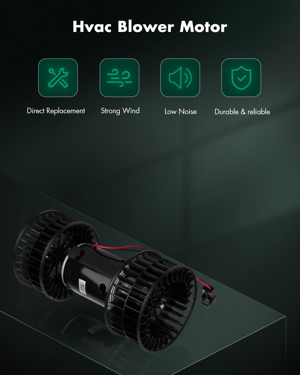 Scitoo 3946686 Front Hvac Blower Motor With Fan Cage For Volvo For Vhd 2001-2009,For Volvo For Vn 1998-1999 2004,For Volvo For V