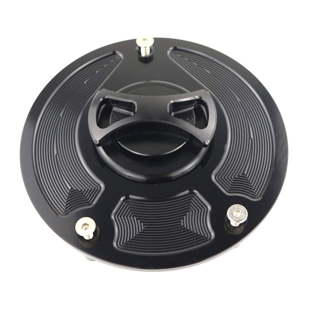 Xitomer CNC Fuel Cap, Fit for CB1000R 04-13 Fluid Cap Covers CBR1000RR CBR1100XX Blackbird Fuel Cap/ CBR600F4i/ CBR600RR/ CBR954