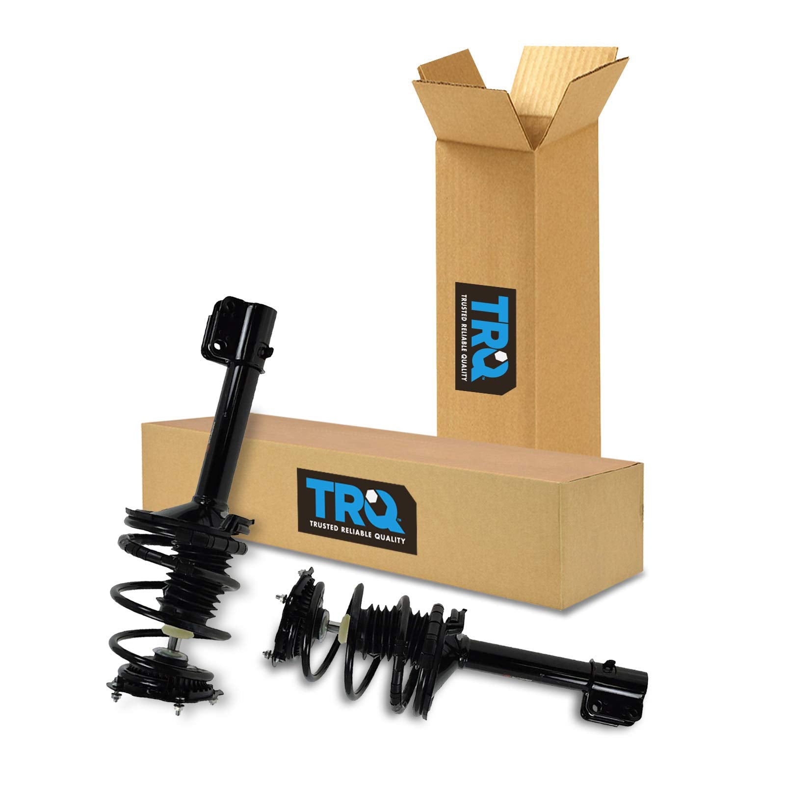 Trq Rear Strut & Coil Spring Assembly Set Driver & Passenger Sides Compatible With 95-99 Dodge Neon Plymouth