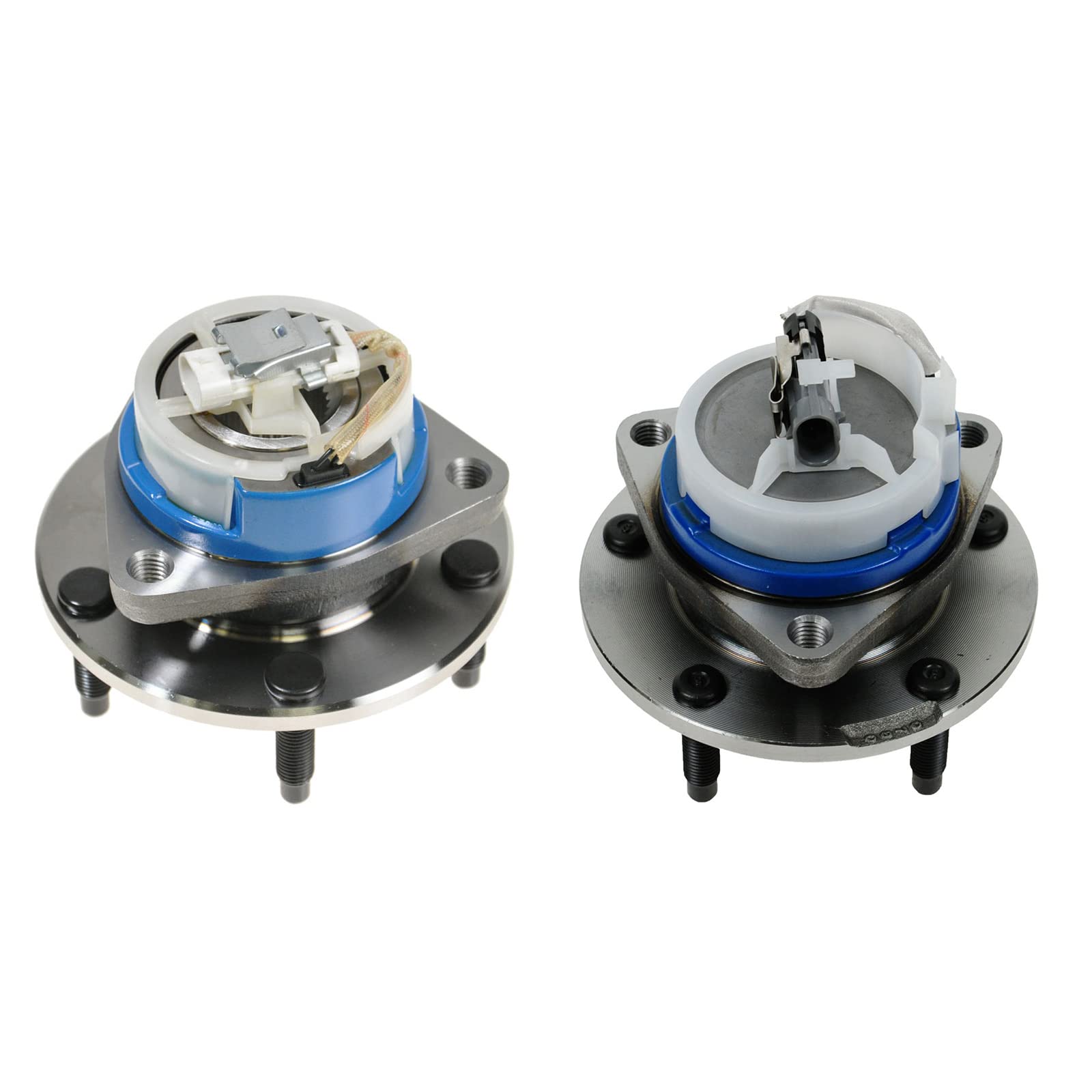Trq Wheel Hub Bearings Assembly Set Compatible With 2004-2008 Cadillac Xlr 1997-2008 Chevrolet Corvette