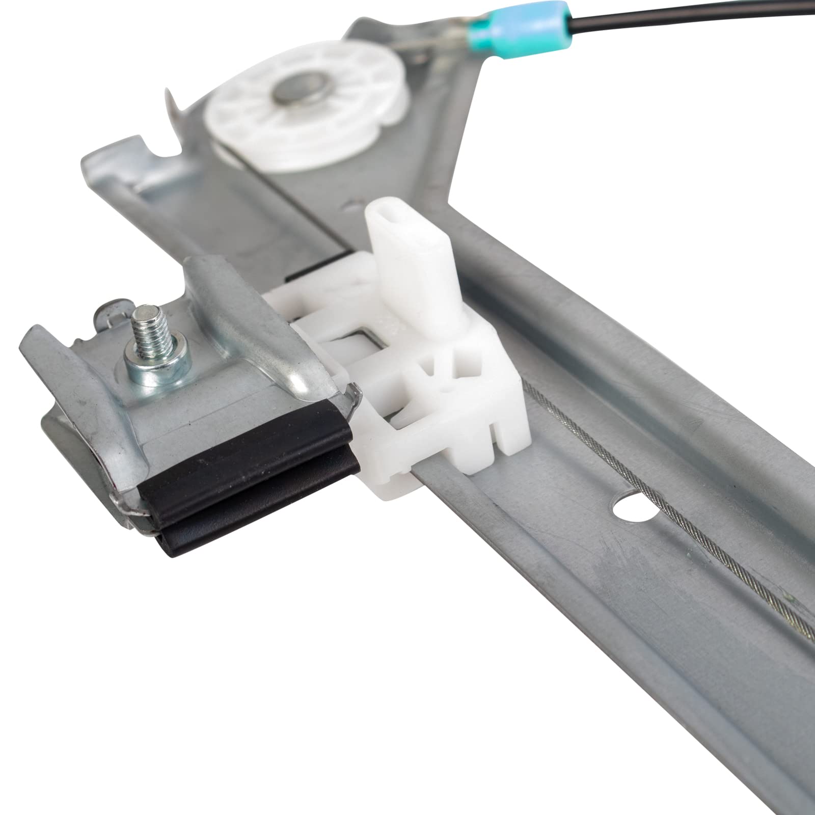 Trq Front Right Power Window Motor & Regulator Compatible With 14-19 Silverado Gmc Sierra