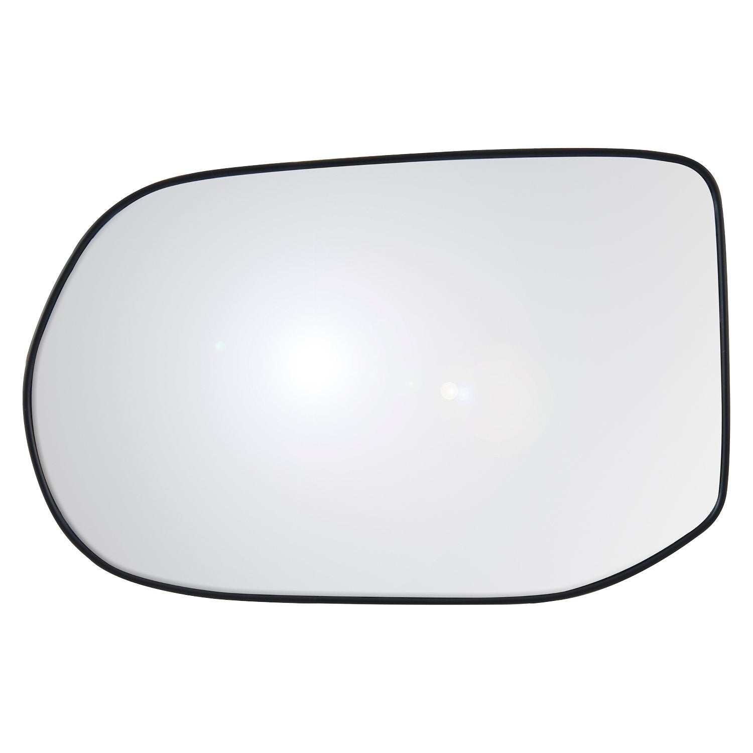 Driver Side Heated Mirror Glass w/backing plate, Honda Civic Sedan EX-L, EX-L Navi Model (4 Door, foldaway), 4 1/2&quot; x 6 15/16&quot; x 7 1/4&quot;