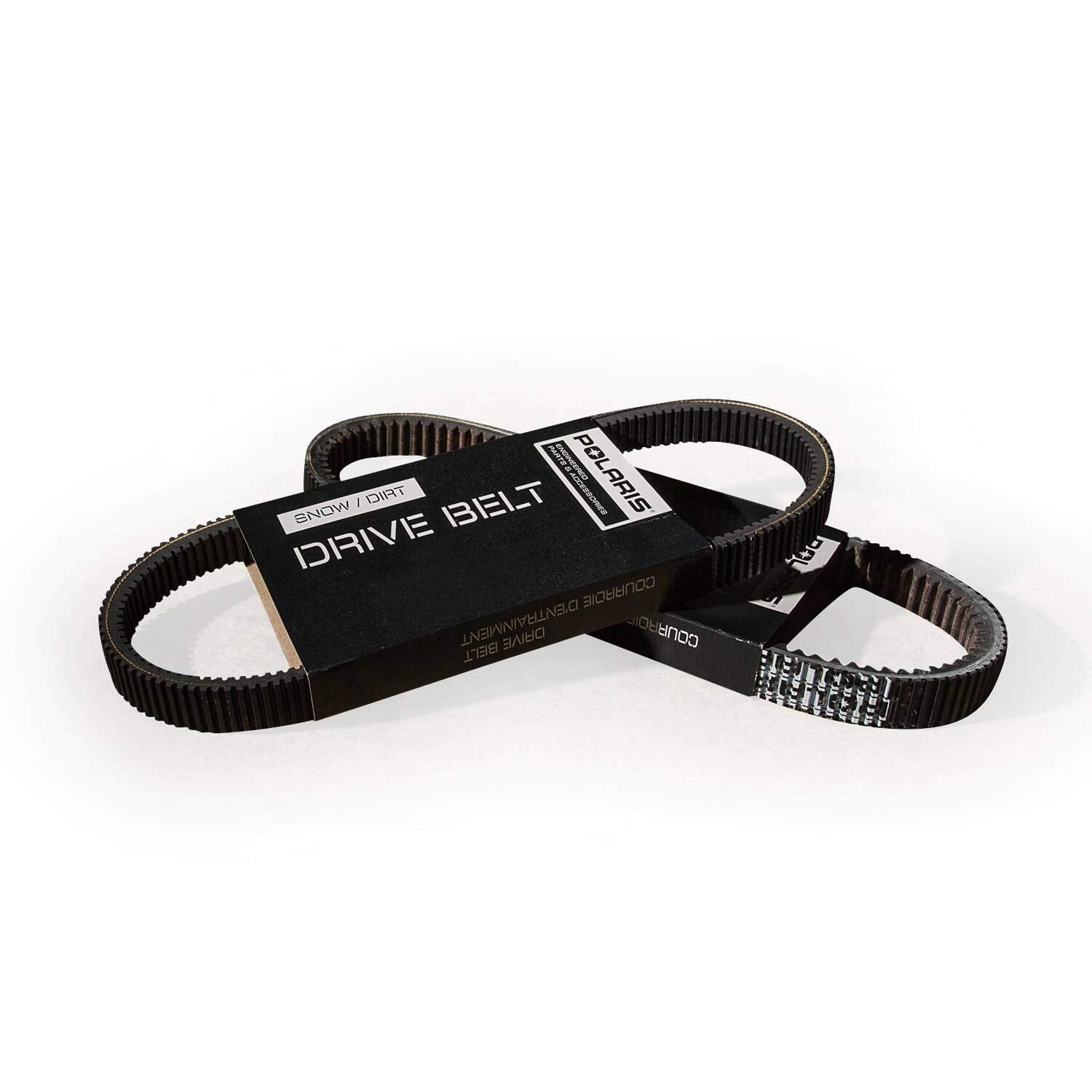 Polaris Snowmobile Performance Drive Belt, For Specific Models Of Polaris Snowmobiles, Runs At Optimal Rpms, No Clutch Recalibration, Replace Every 1,000 Miles, Black, Runs Cooler - 3211174