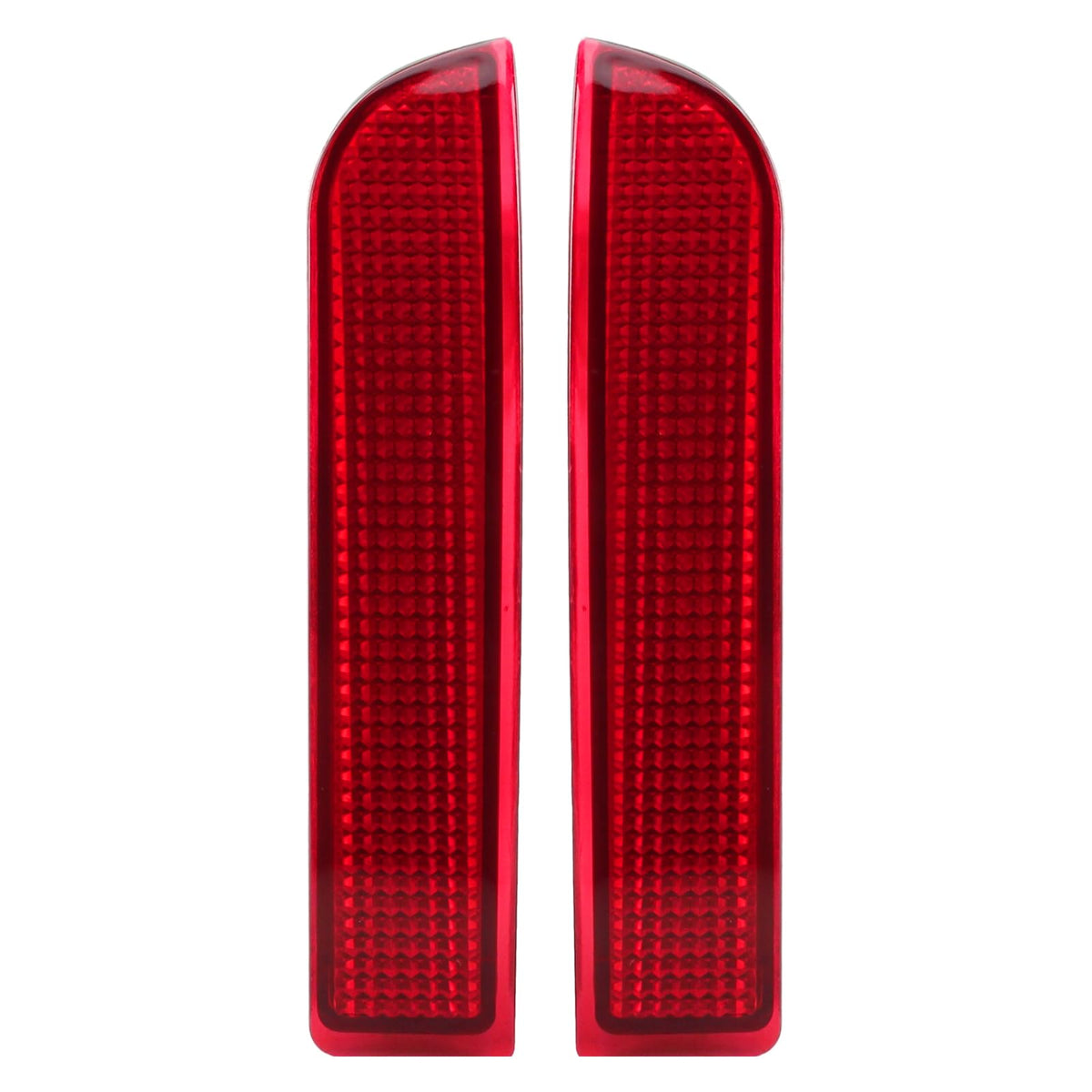 GoaMotors For Toyota RAV-4 2006-2012 Rear Left & Right Bumper Reflector Replacement Lamp, 2Pcs Driver and Passenger Side Bumper 