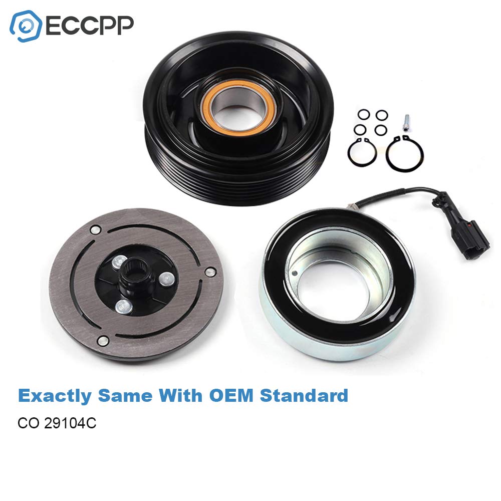 Eccpp A/C Compressor Clutch 2011-2013 Fit For Subaru Forester 2.5L A/C Clutch Assembly