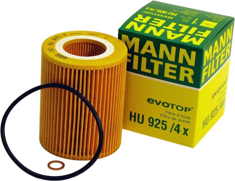 Mann-Filter Hu 925/4 X Metal-Free Oil Filter (Pack Of 2) By Suinpla