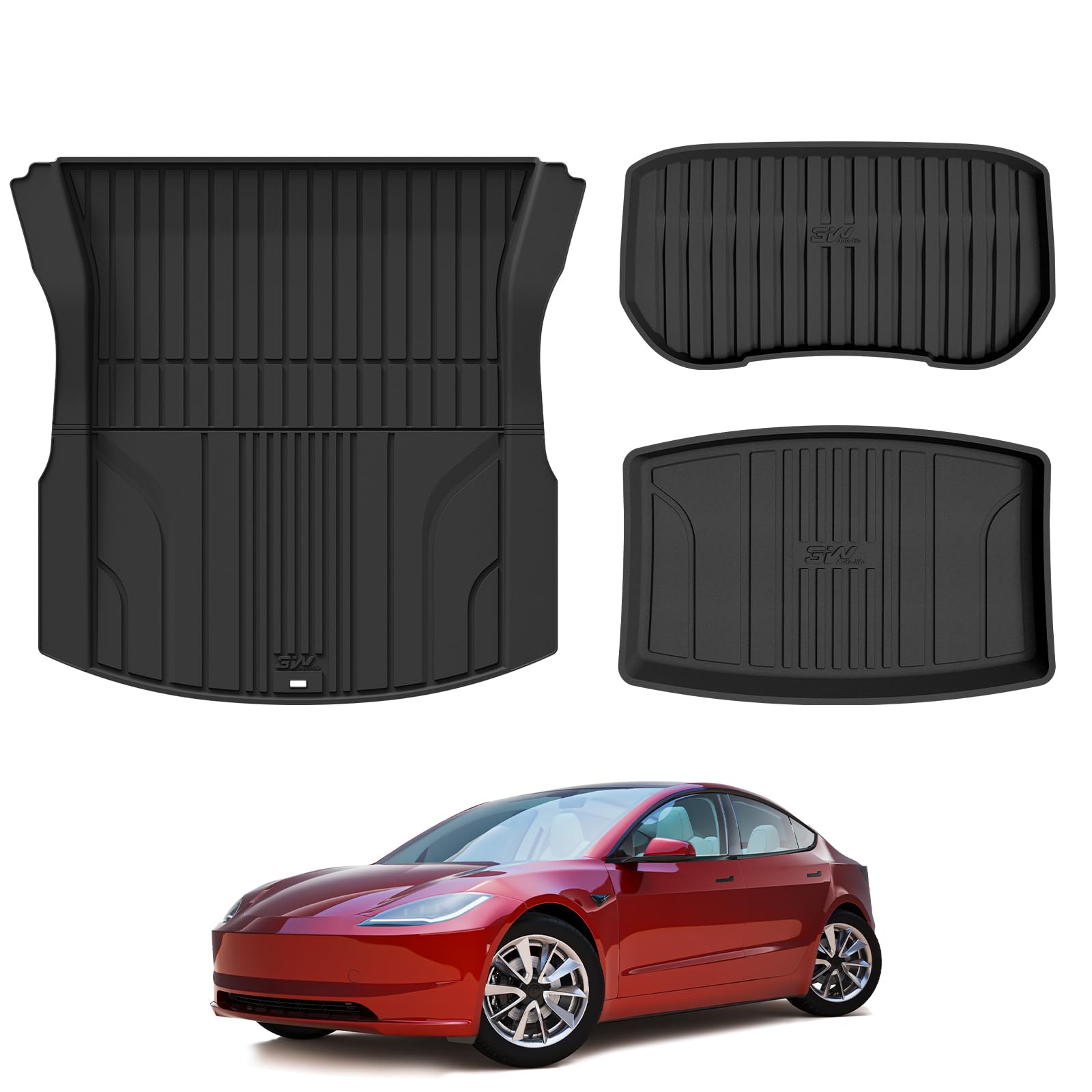 3W Cargo Liners Fit For 2024 2025 Tesla Model 3 Highland New Generation