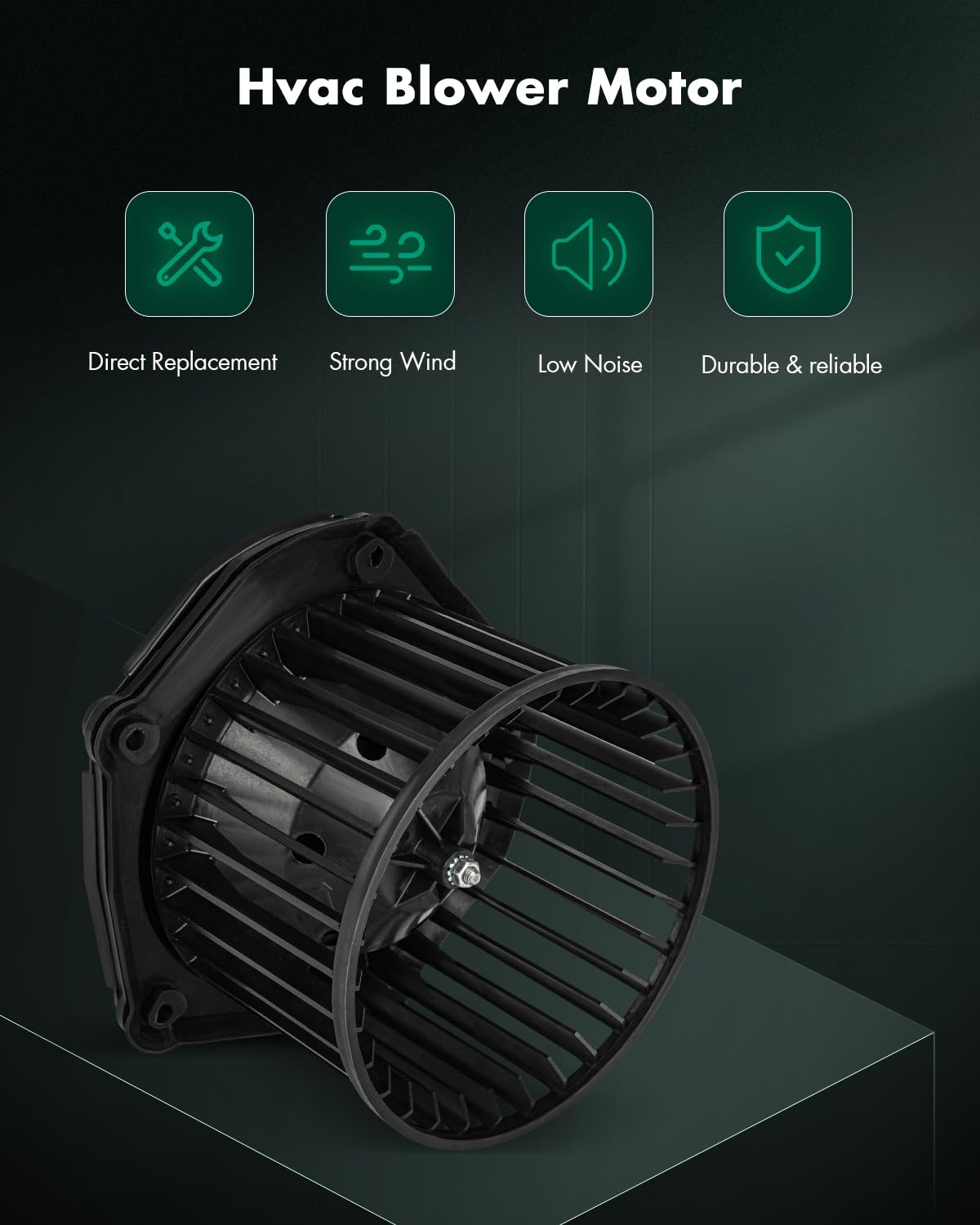 Scitoo 700079 Front Hvac Blower Motor With Fan Cage For Buick 1990-1999,For Cadillac 1990-1993,For Oldsmobile 1990-1999,For Pont