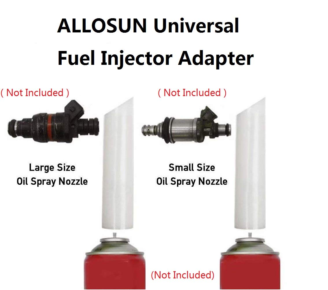 Em276Set Fuel Injector Tester & Adapter Diy Cleaning Tool Kit Set (Fuel Injector Tester + Adapter) Fuel System Cleaner Gasoline Engines