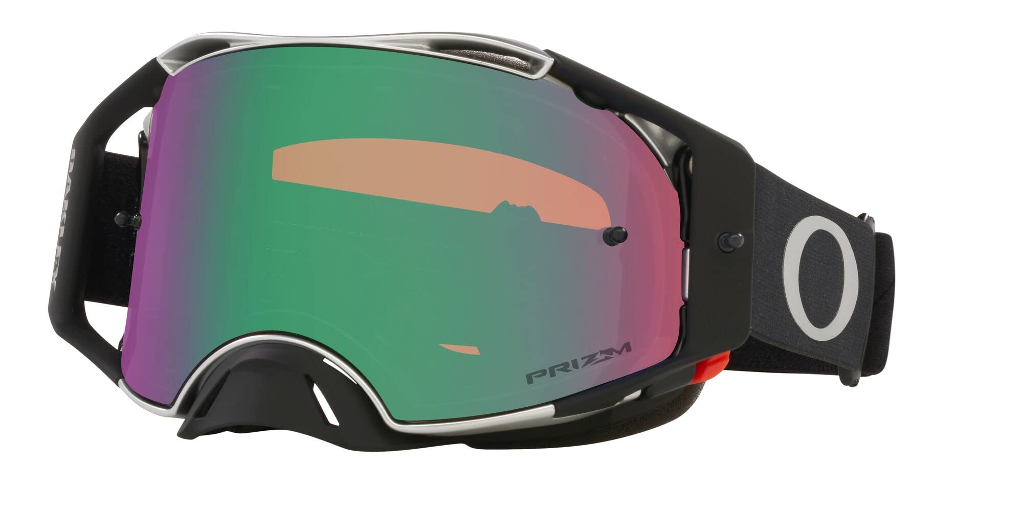 Oakley Airbrake MX Tuff Blocks Black Gunmetal w/PRIZM MX Jade Iridium