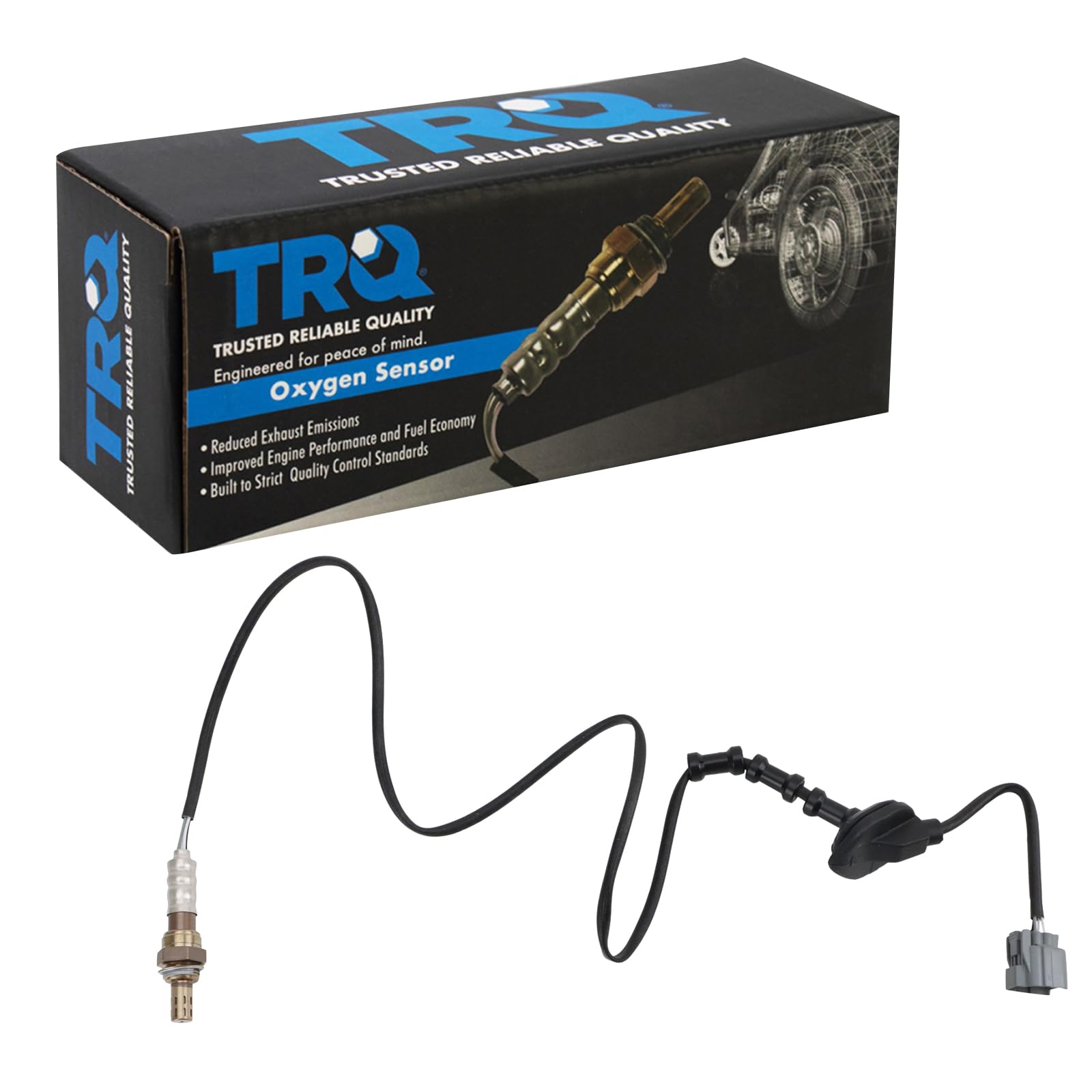Trq Downstream O2 Oxygen Sensor Compatible With 2004-2008 Acura Tsx 2003-2007 Honda Accord