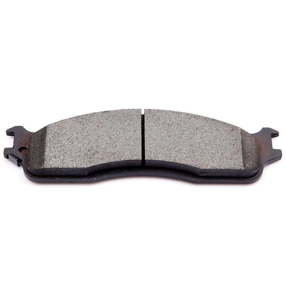 Eccpp D965-7864 4Pcs Front Semi Metallic Disc Brake Pad Set - Fit For Dodge Ram 1500 2006-2008, 2500 2003-2008, 3500 2003-2008