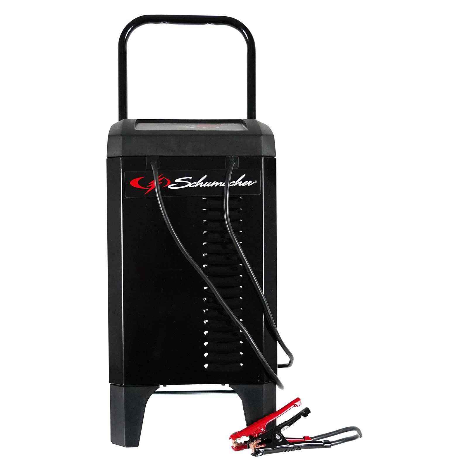Schumacher Electric Fully Automatic Wheeled Battery Charger and Engine Starter 6-in-1, SC1309 - 200 Cranking Amps, 6 Volt and 12