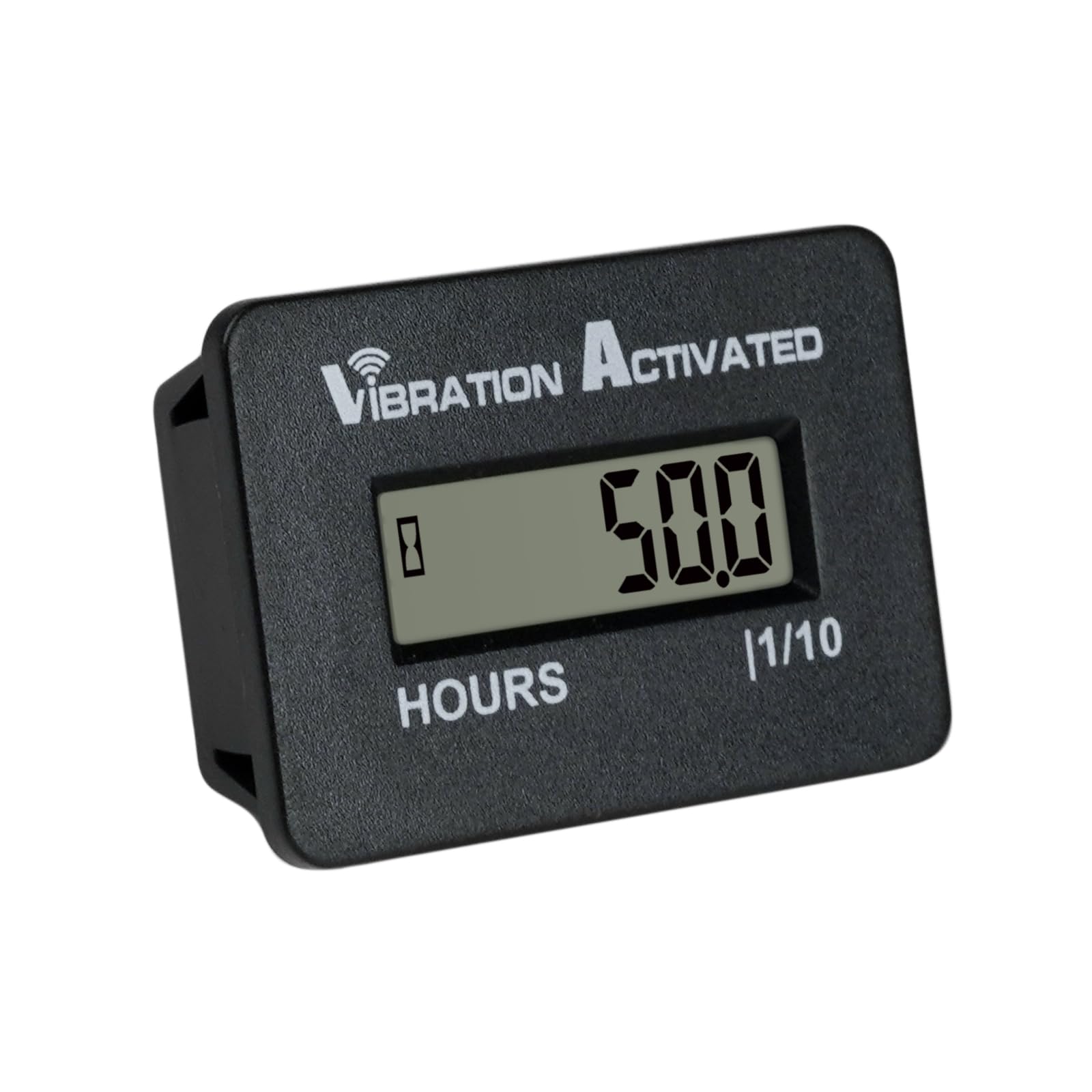 Runleader Digital Wilress Vibration Activated Hour Meter,Accelerate Sensor Design,Snap-in Mounting,Applicable to All Types of Lawn Mower Generator Compressor Motorcycle Dirtbike Outboard Motor