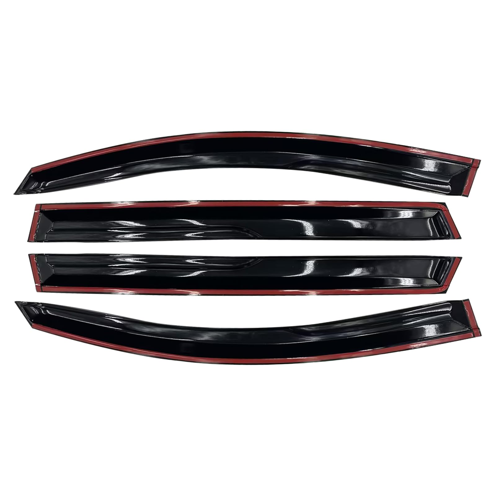 Sontian Tape-On Side Window Visor Deflectors Rain Guards For 2019 2020 2021 2022 2023 H-Yundai San-Ta Fe Rain Deflectors,Visors