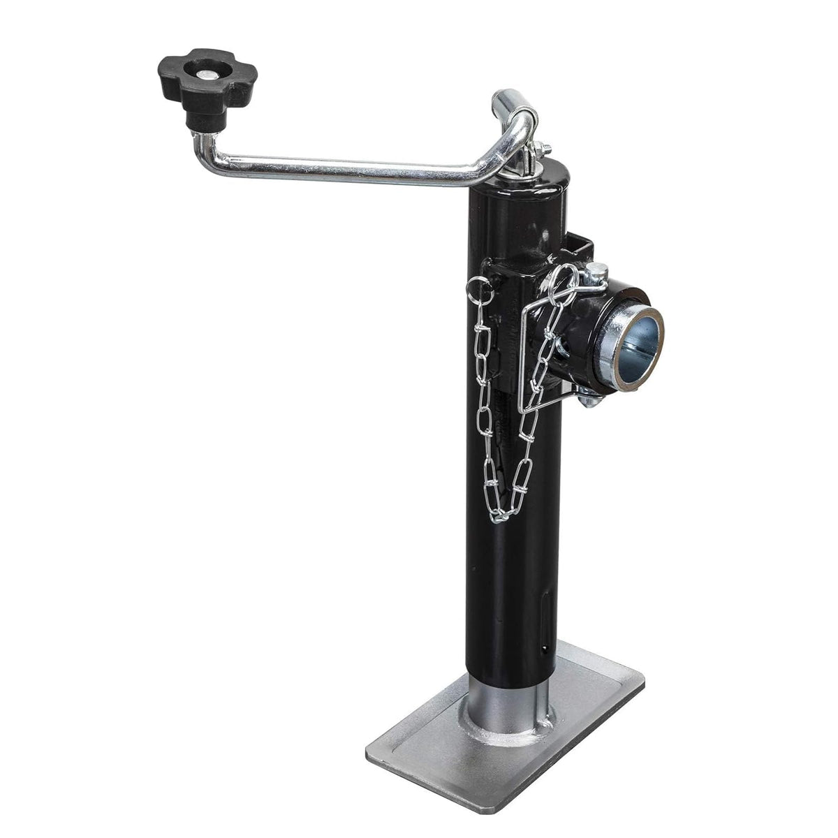 Torin 2000Lbs Trailer Jack Heavy-Duty Square Direct Weld On Rv Jack, 10 Inches Lift, Adjustable Drop Leg, For Lifting Rv Trailer