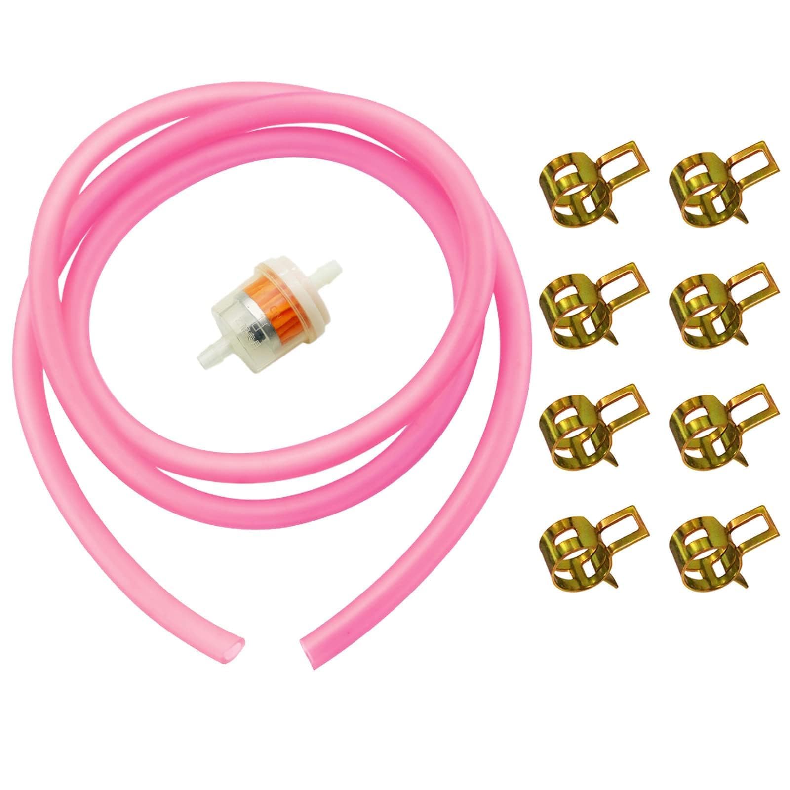 Pro Bat Fuel Line Tube Oil Gas Line Petrol Hose 5Mm/0.2'' For Atv Dirt Bike Go Kart Moped Pocket Bike Most Of Chinese Scooter Wi