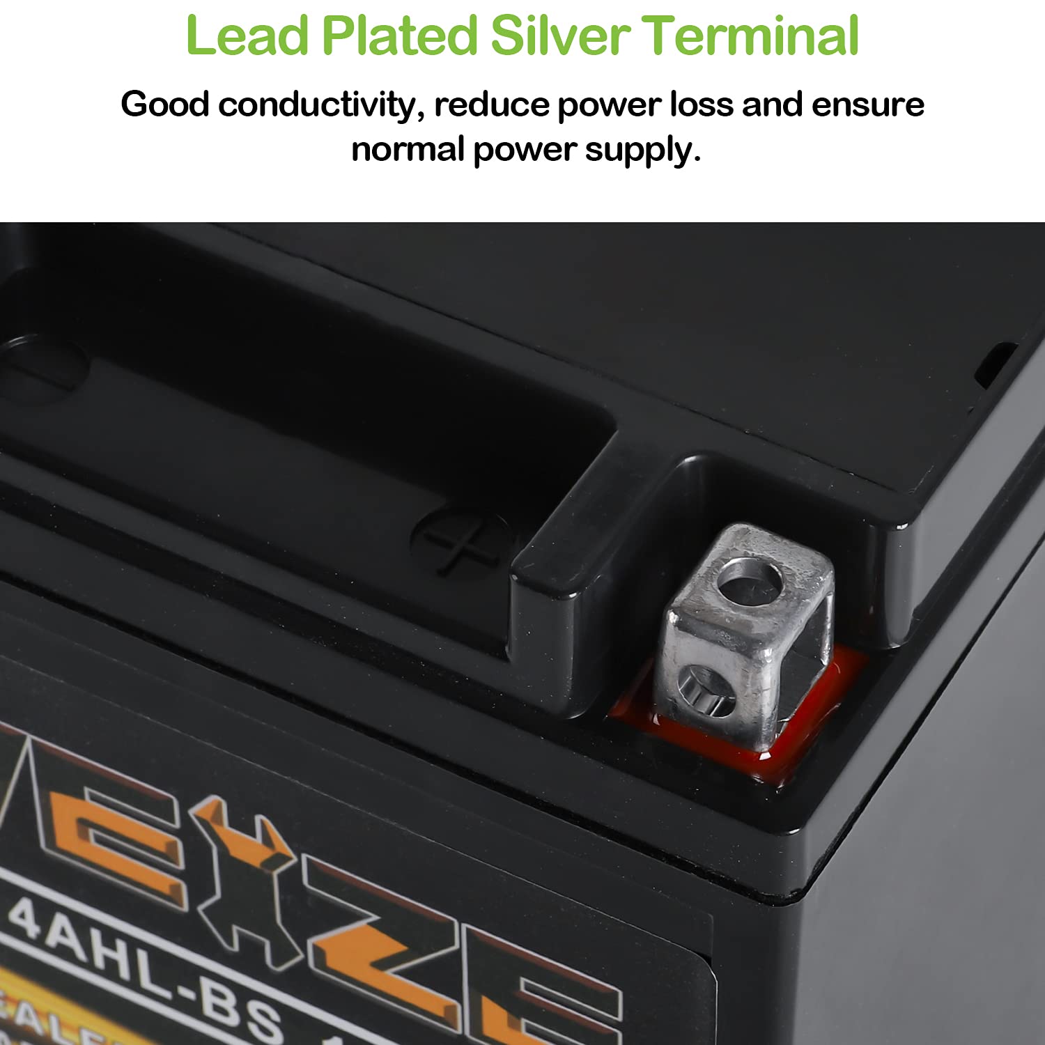 Weize Ytx14Ahl-Bs High Performance - Rechargeable - Sealed Motorcycle Battery Compatible With Polaris Scrambler, Sportsman 90, H