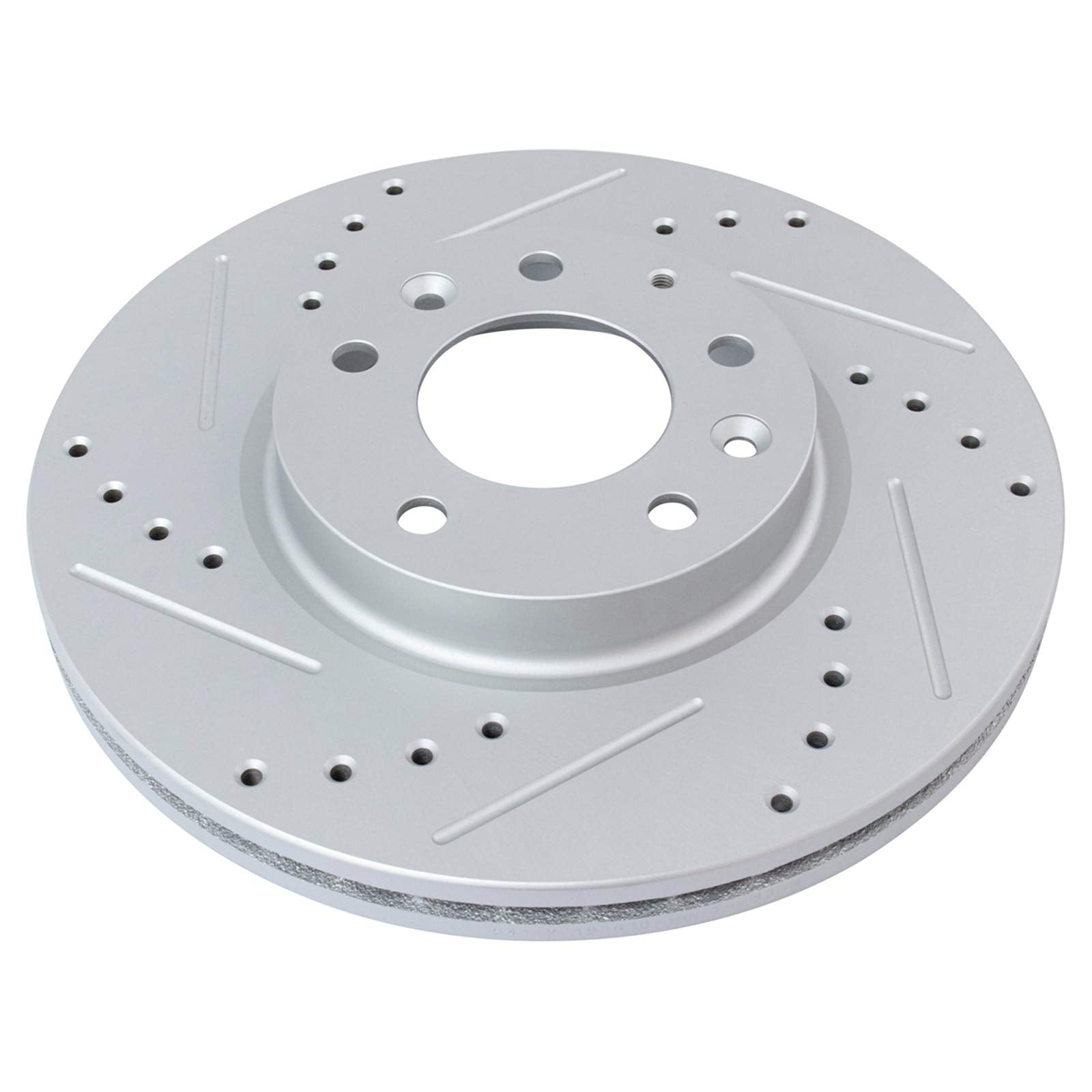 Trq Front Performance Brake Rotors Set Premium G-Coated Compatible With 2006-2012 Ford Fusion 2007-2012 Lincoln Mkz 2006 Zephyr