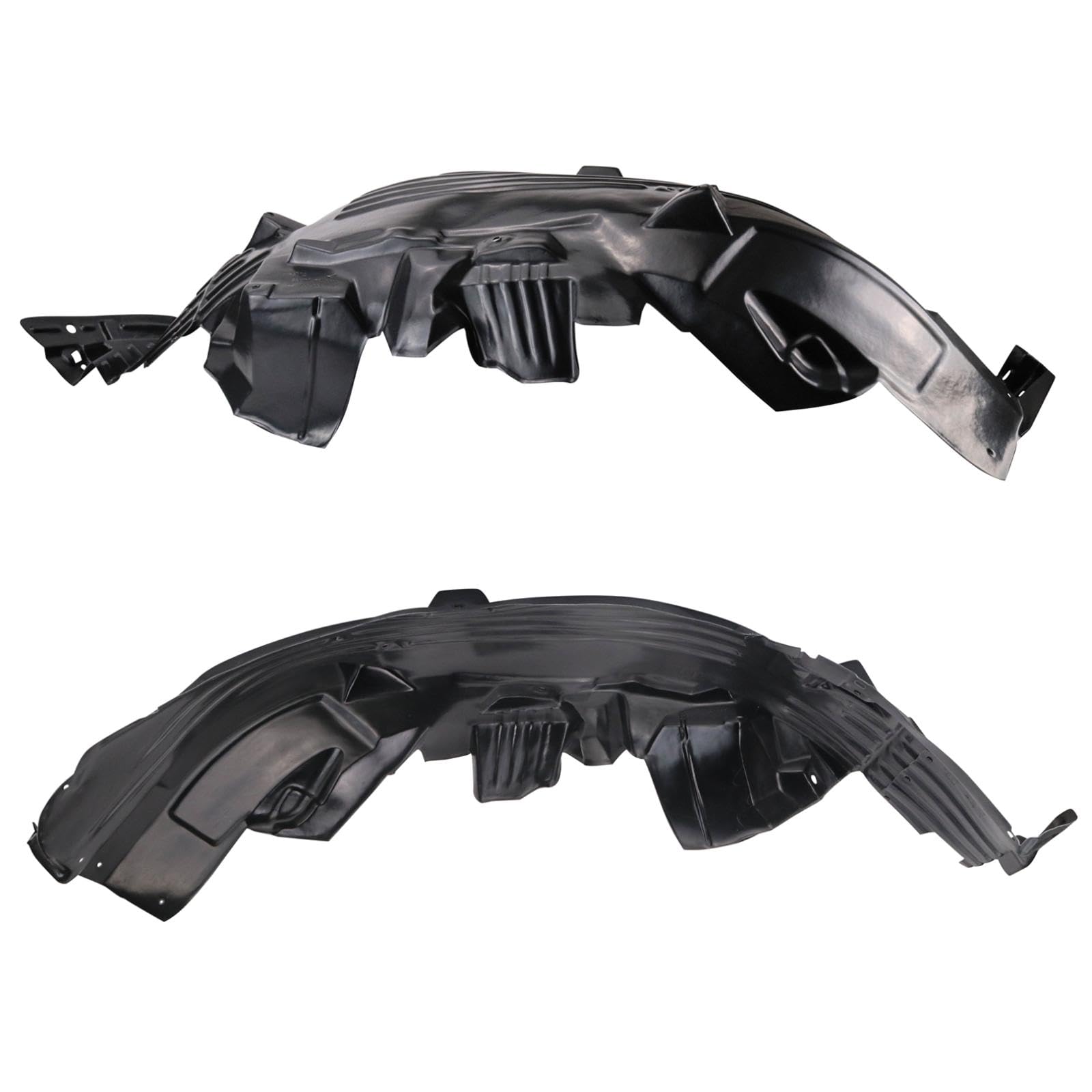 Trq Inner Fender Liner Set Compatible With 2008-2015 Nissan Armada In1250113 In1251113 Ni1248136 Ni1249136