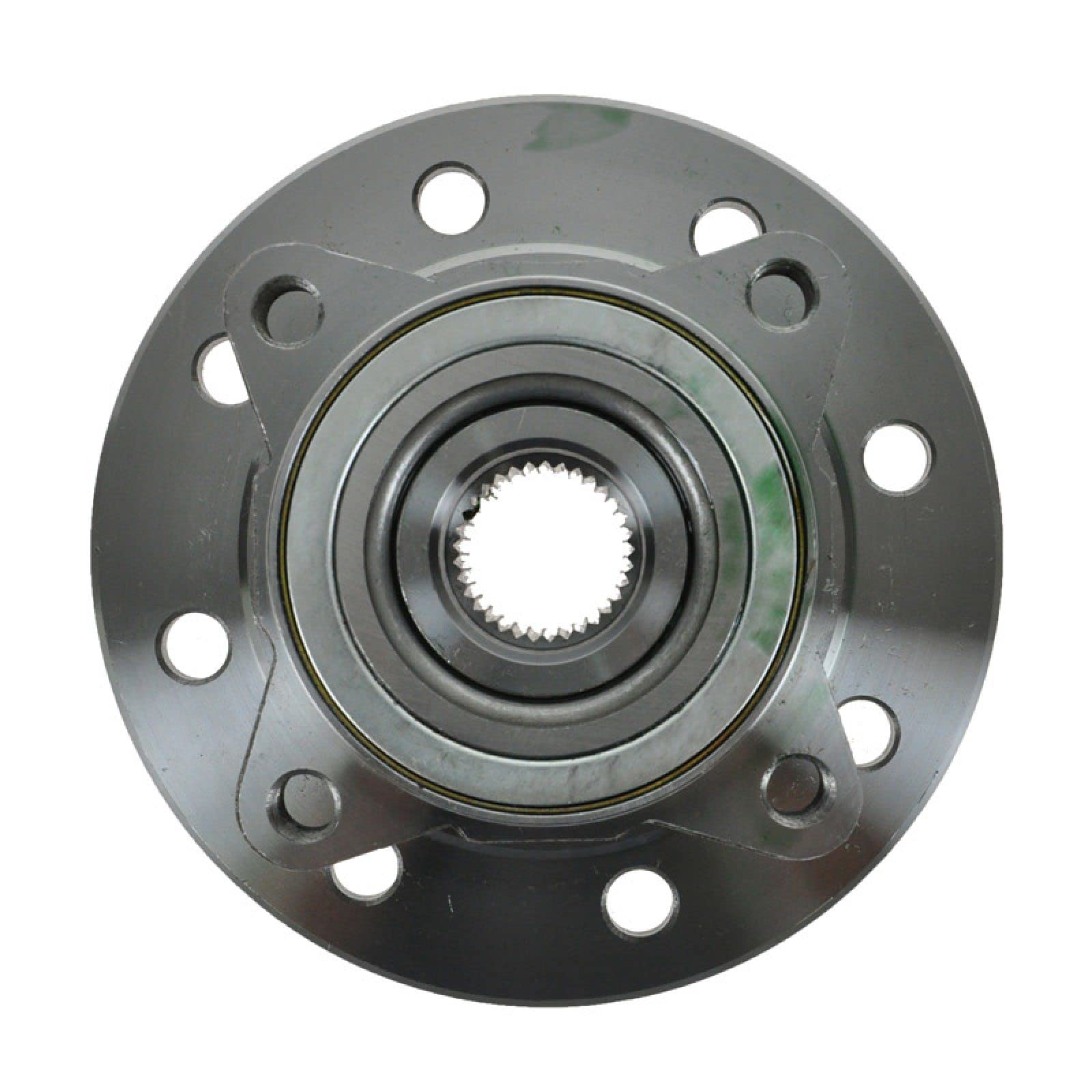 Trq Front Wheel Bearing & Hub Assembly 4Wd With Abs Sensor Compatible With 1988-1994 Chevrolet K2500 1992-1994 K2500 Suburban K3