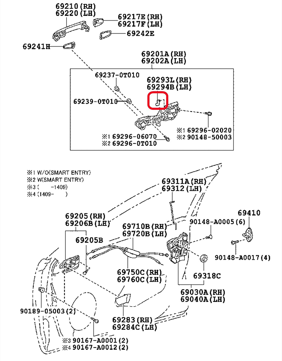 Rexka 15 Sets Tailgate Door Handle Door Lock Rod Clip Set 5 Mm Rod Size For Lexus Toyota 69293-12030 69293-12040 Camry, Celica,