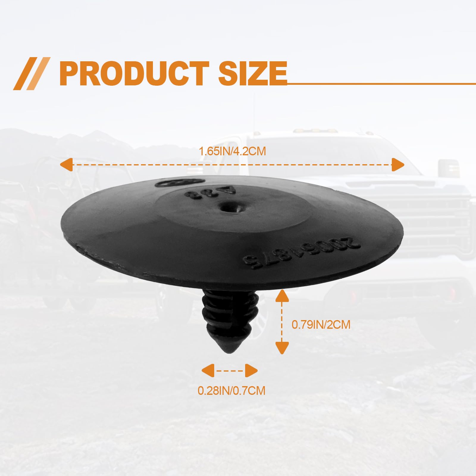 30PCS Hood Panel Insulation Seal Retainer Clip Compatible with Buick Cadillac Chevy GMC Hummer Honda Escalade Oldsmobile Pontiac